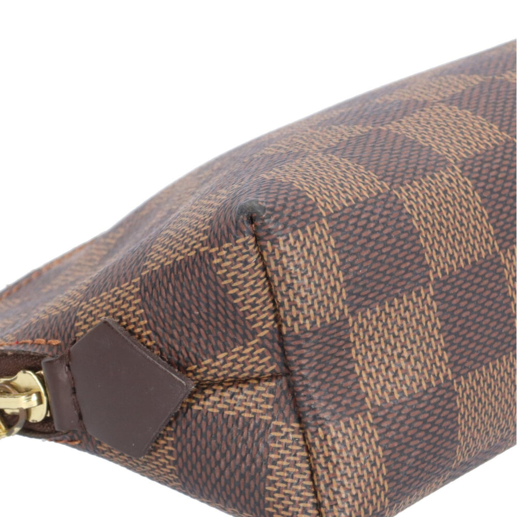 Louis Vuitton Damier Brown Damier Canvas Galle Damier Canvas Pochette Pouch