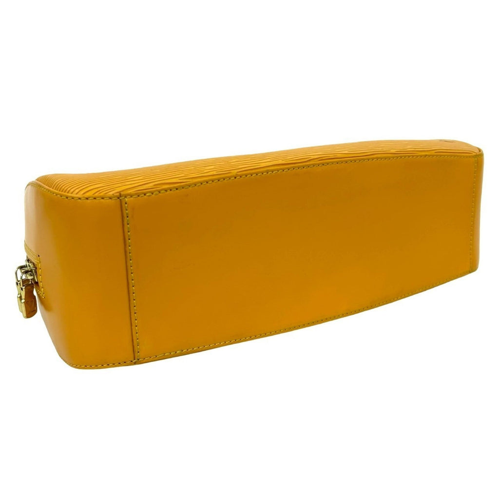Louis Vuitton Yellow Epi Leather Boston Bag Handbag