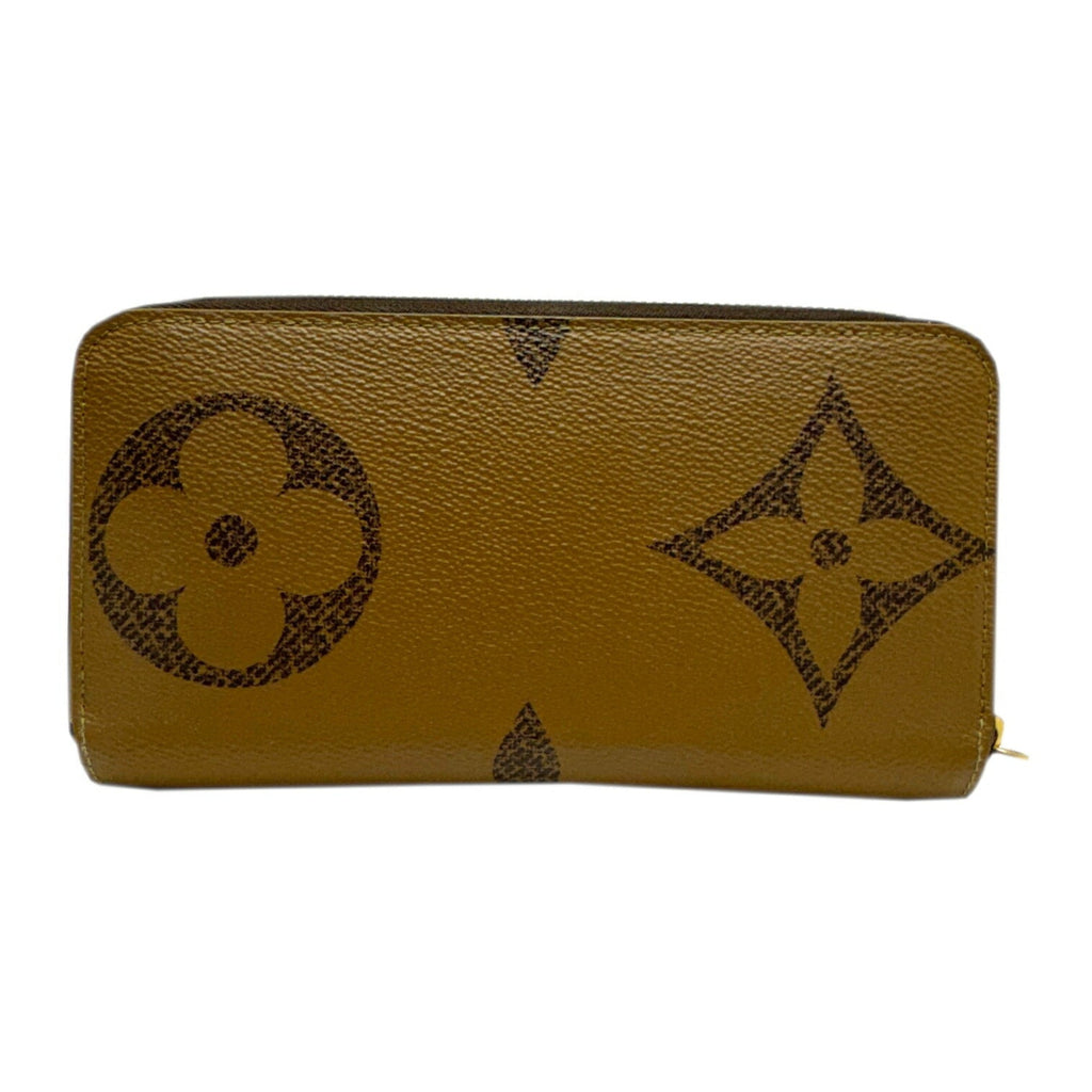 Louis Vuitton Monogram Brown Monogram Reverse Long Bill Wallet
