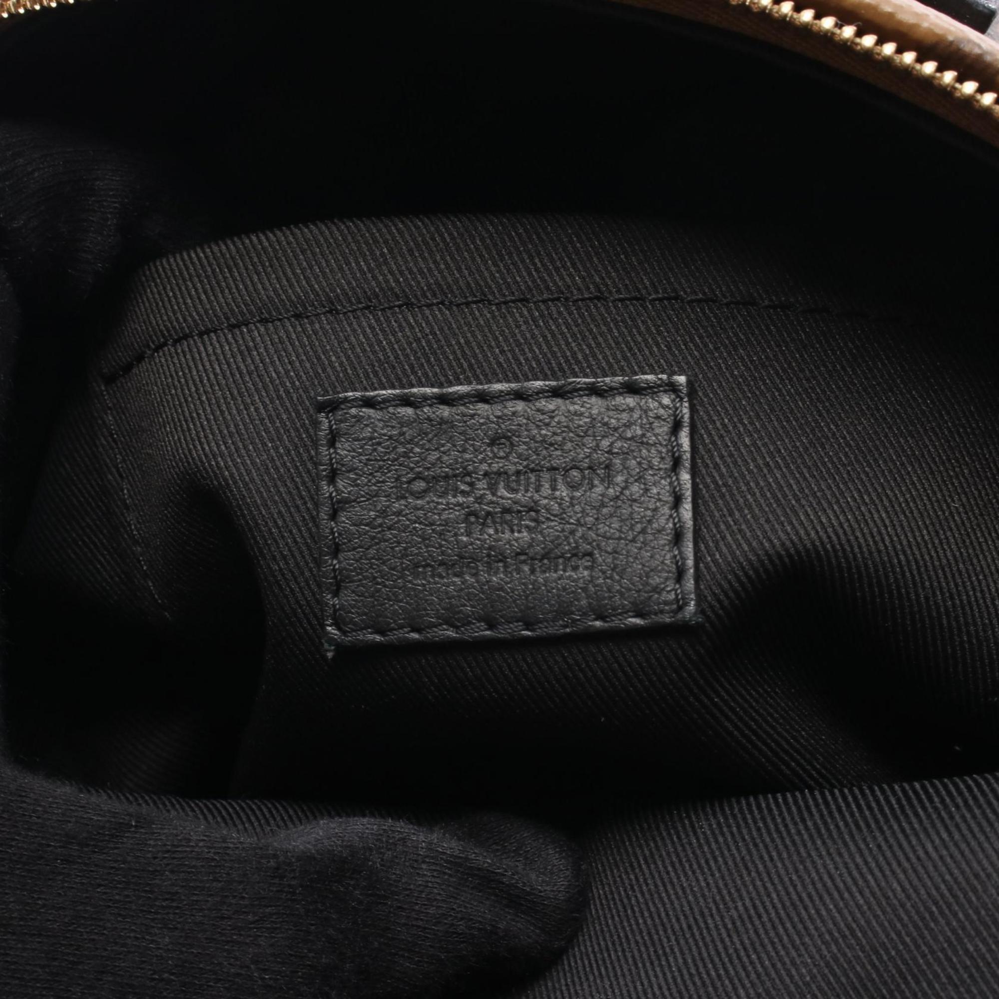 Louis Vuitton Brown Coated Canvas Leather Backpack