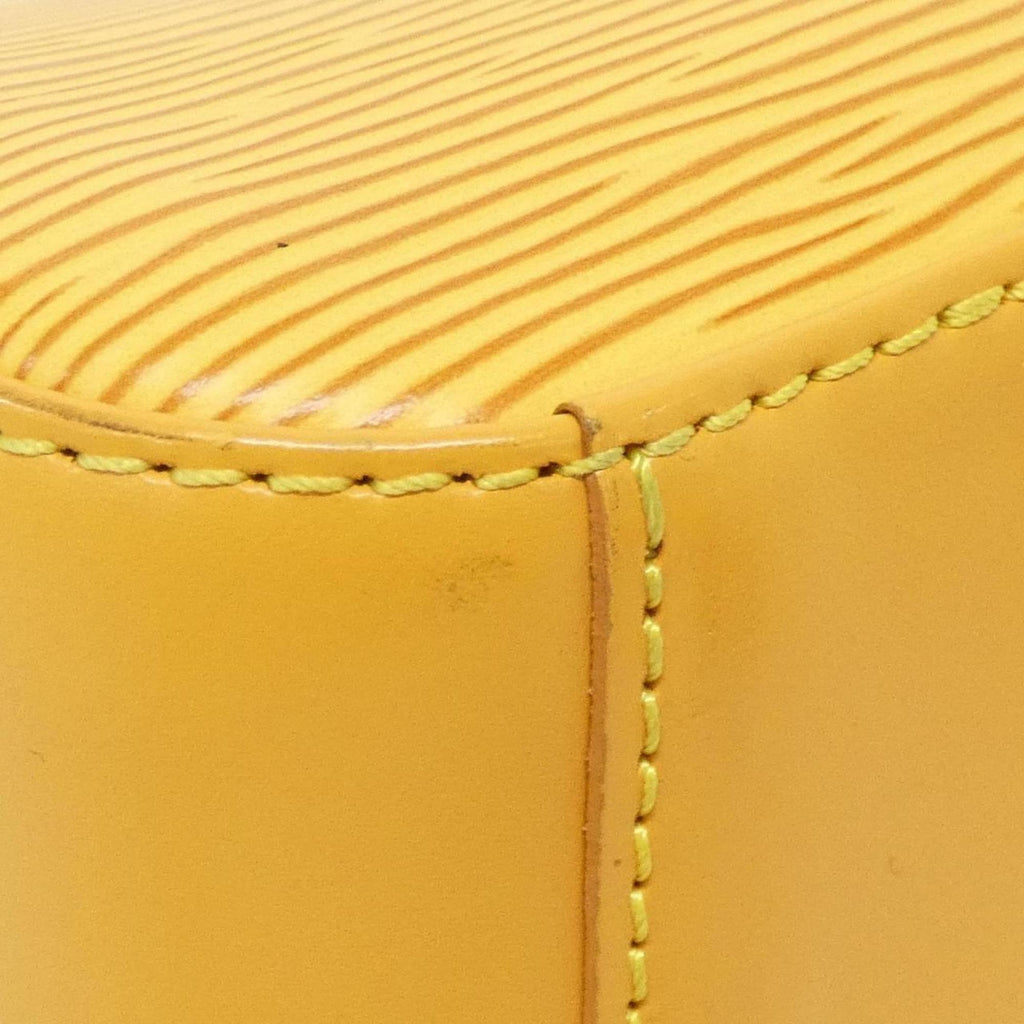 Louis Vuitton Yellow Leather Handbag