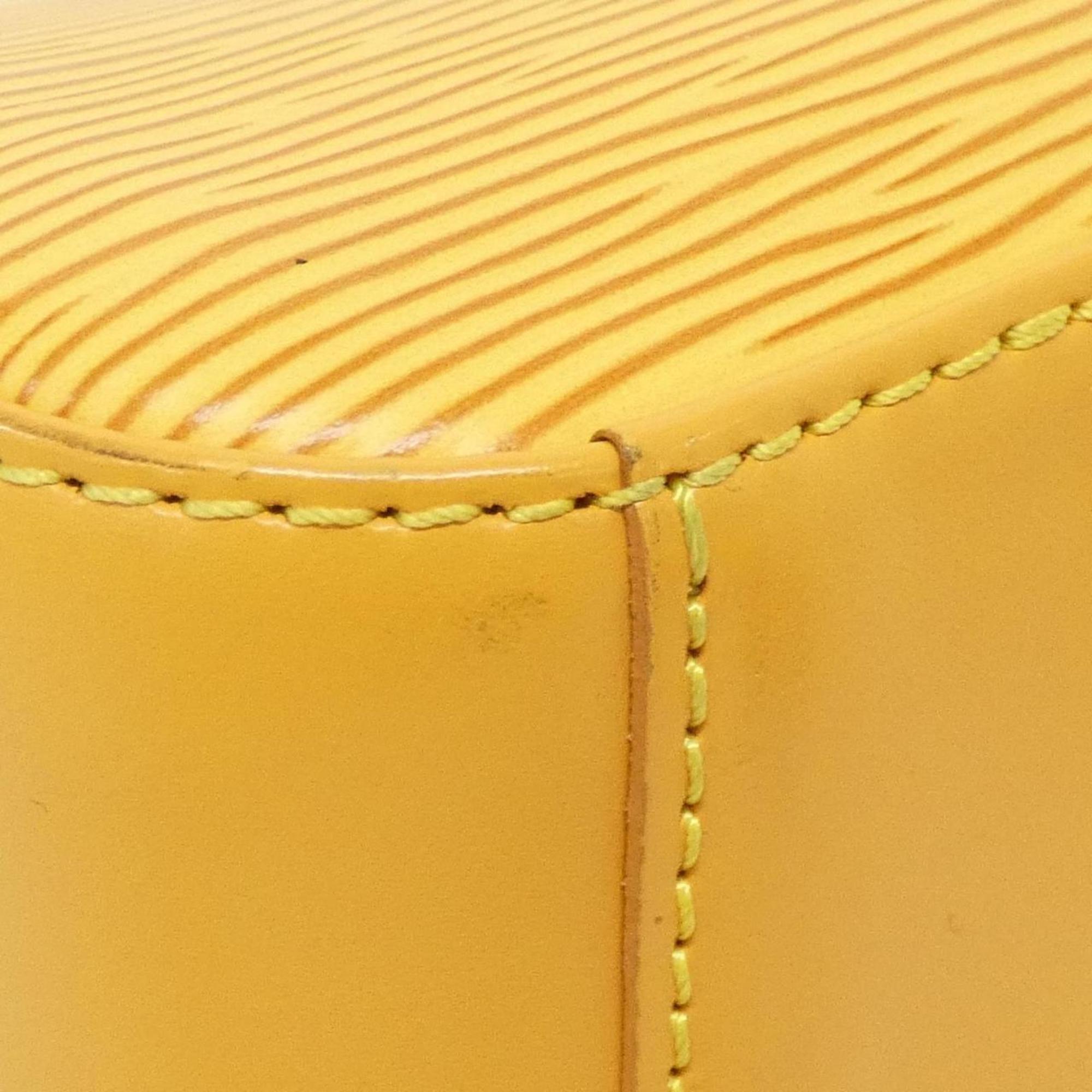 Louis Vuitton Yellow Leather Handbag