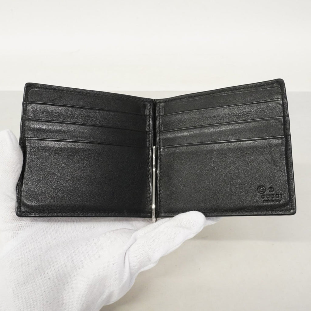 Gucci Black Leather Money Clip (Pre-Owned)