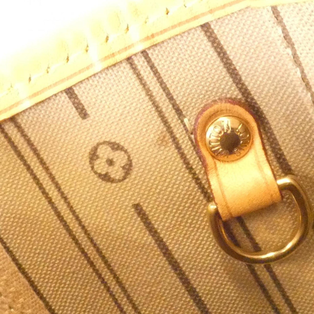 Louis Vuitton Brown Coated Canvas Handbag
