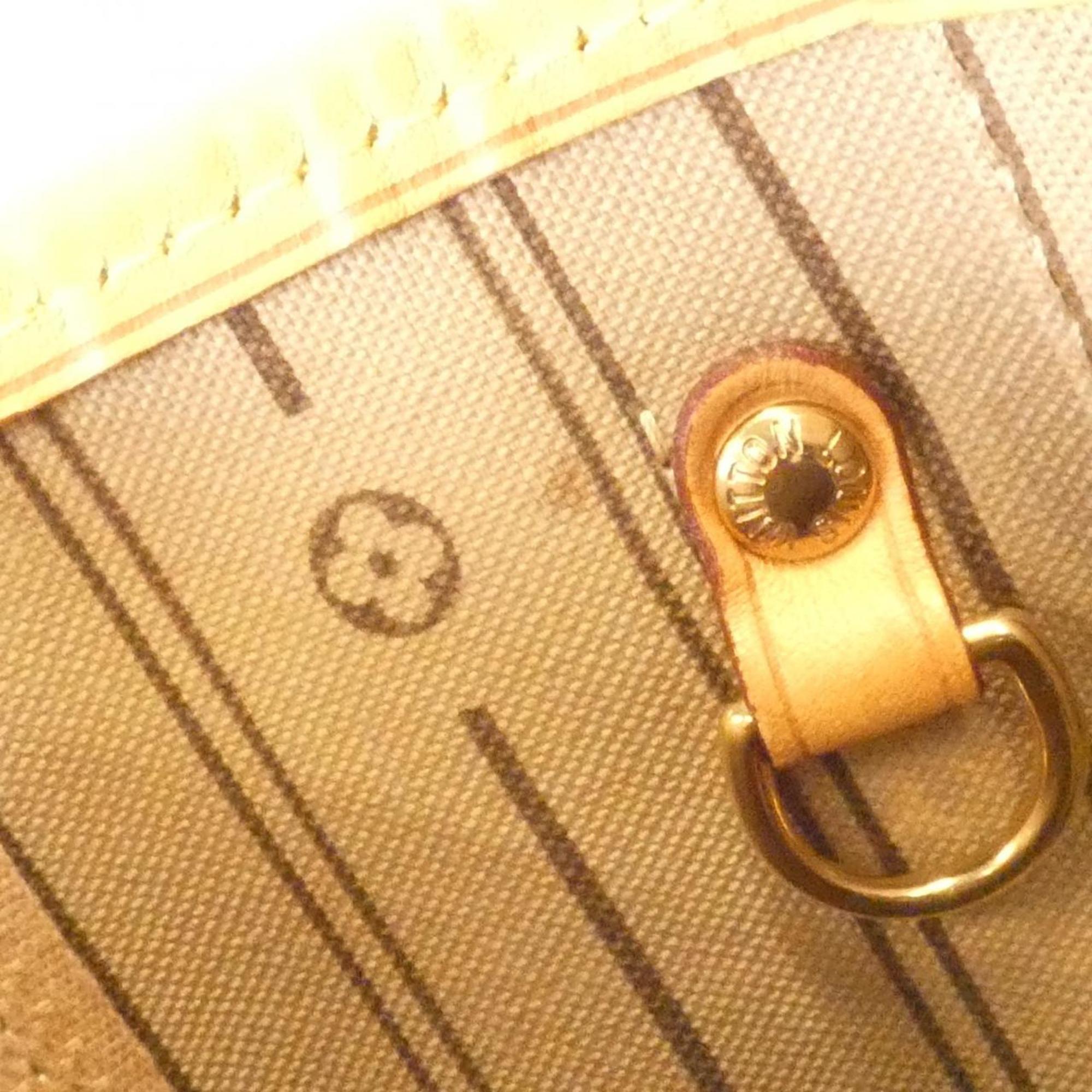 Louis Vuitton Brown Coated Canvas Handbag