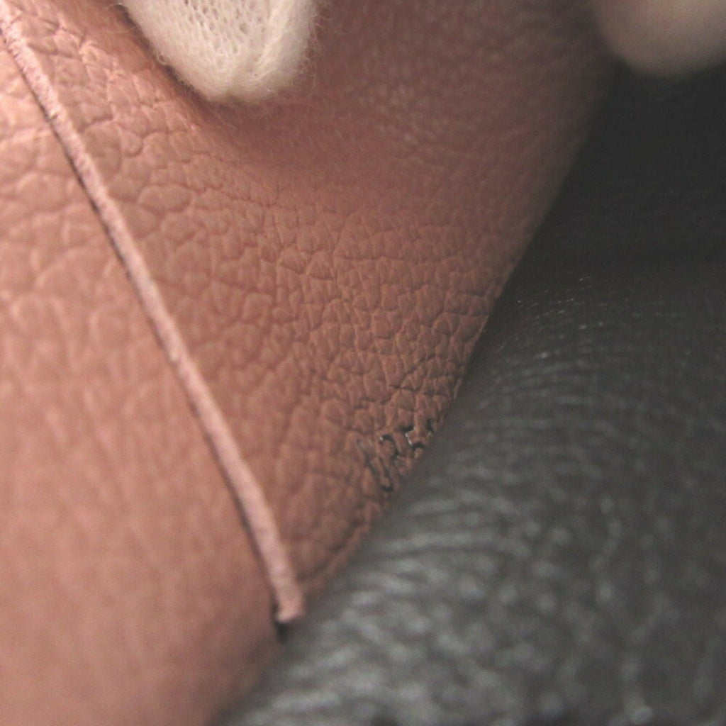 Louis Vuitton Pink Leather Wallet (Tri-Fold)
