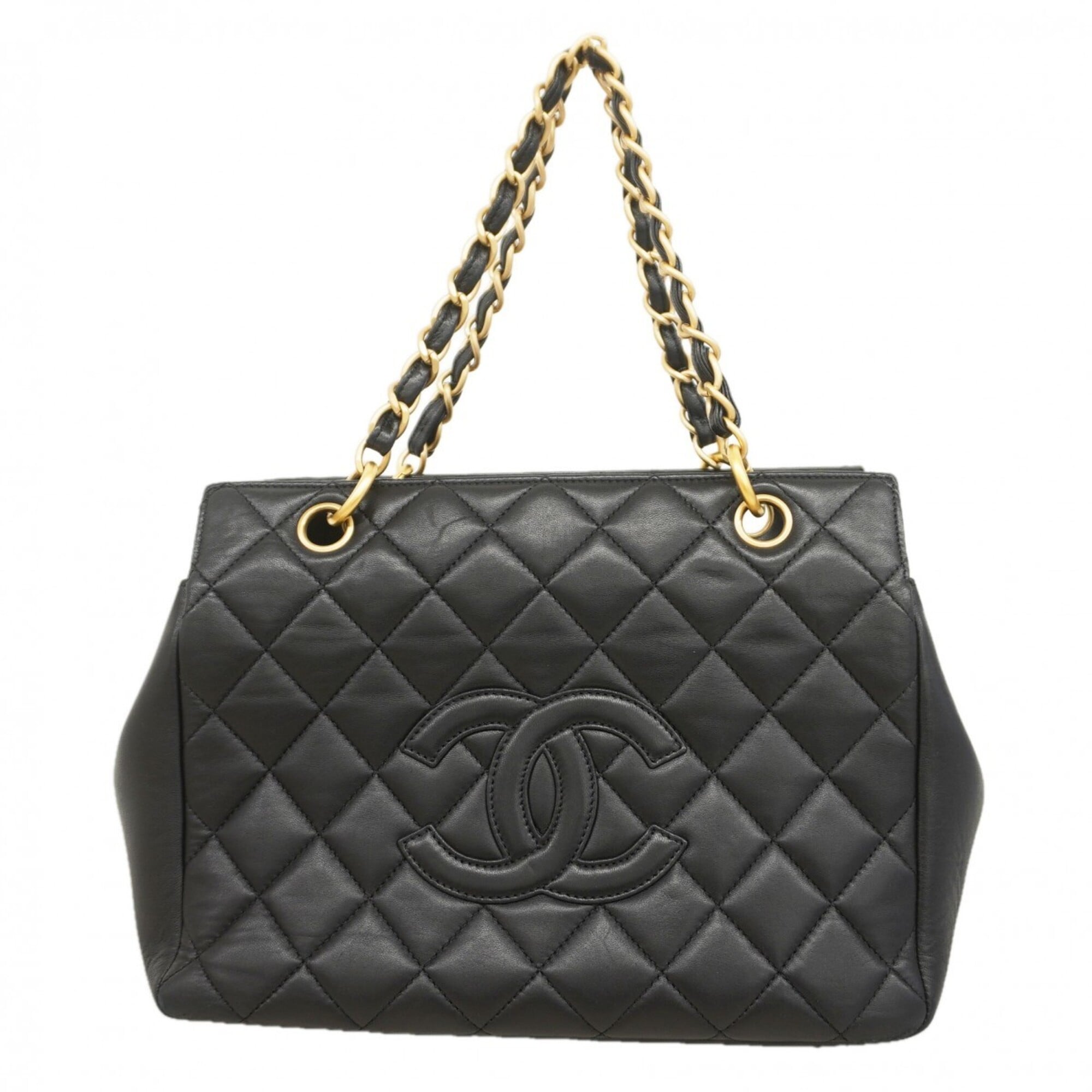 Chanel Black Leather Handbag