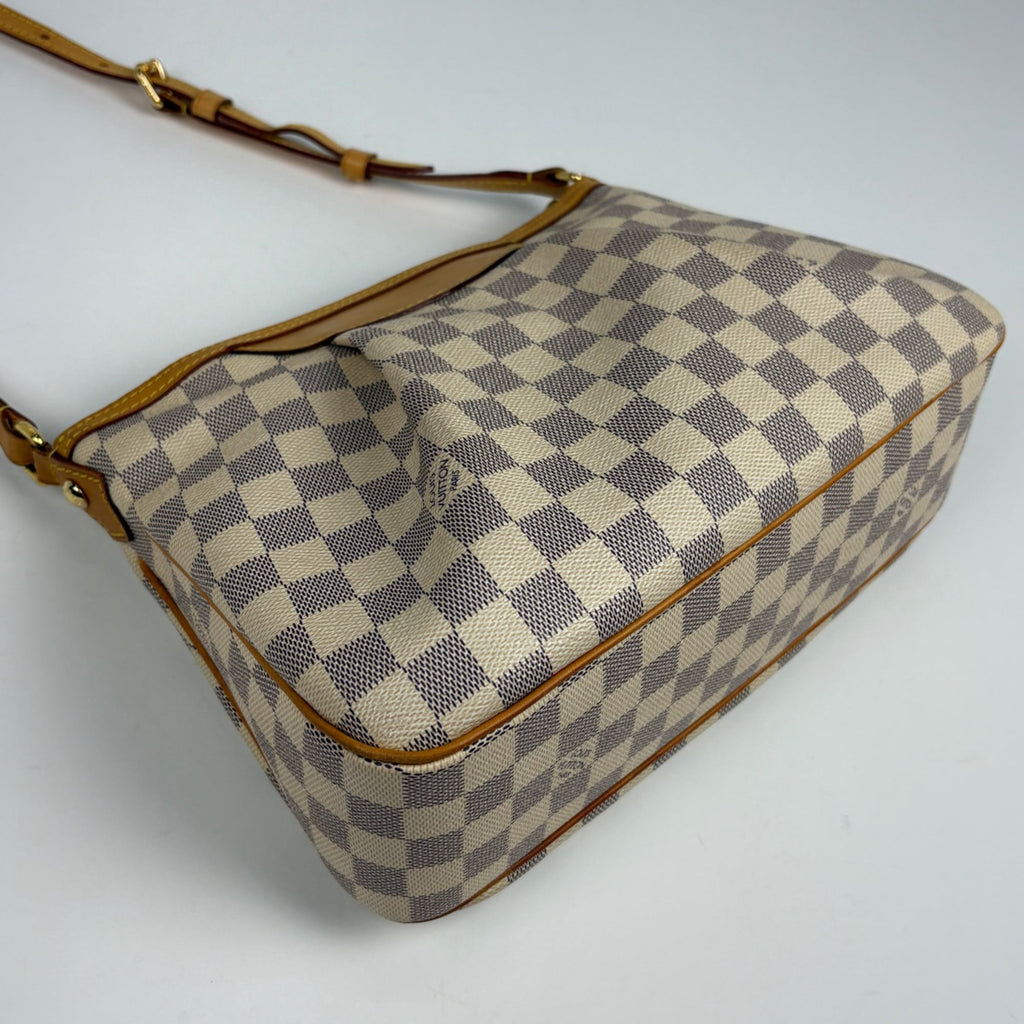 Louis Vuitton White Damier Azur Shoulder Bag