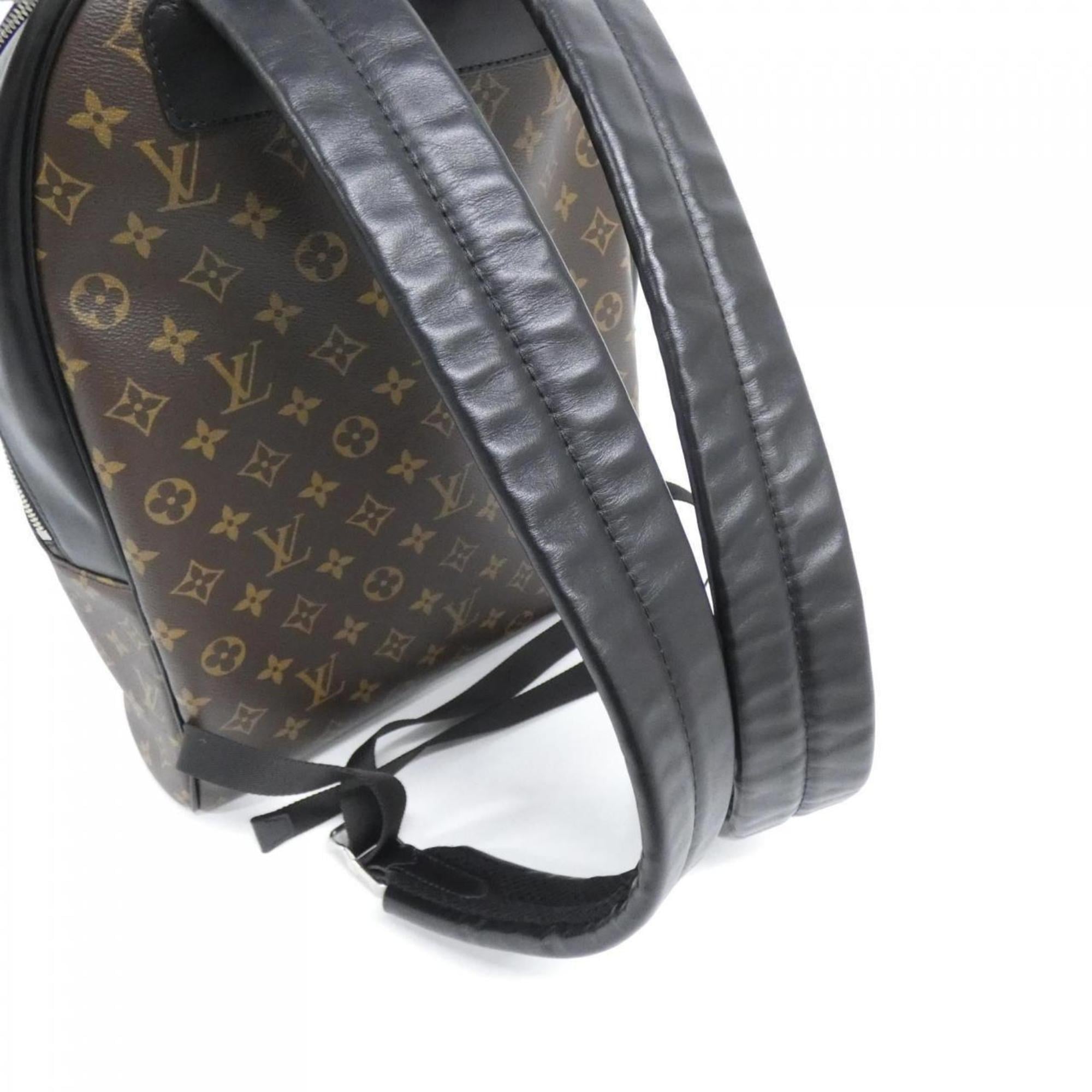 Louis Vuitton Brown Coated Canvas Backpack