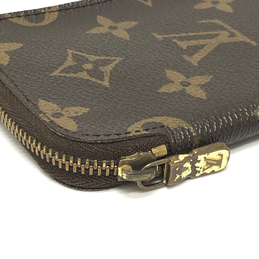Louis Vuitton Black Brown Monogram Monogram Pochette