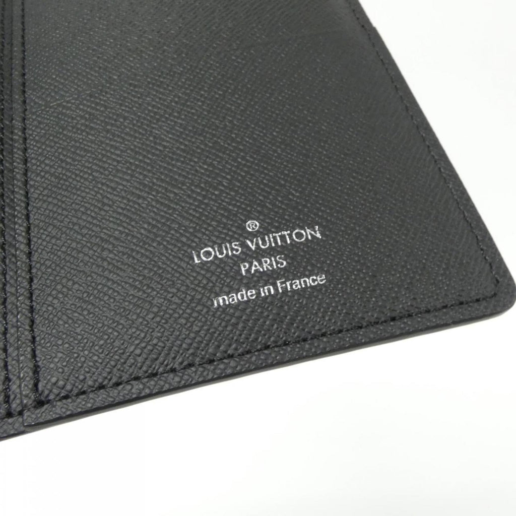 Louis Vuitton Dark Gray Graphite Coated Canvas Long Wallet