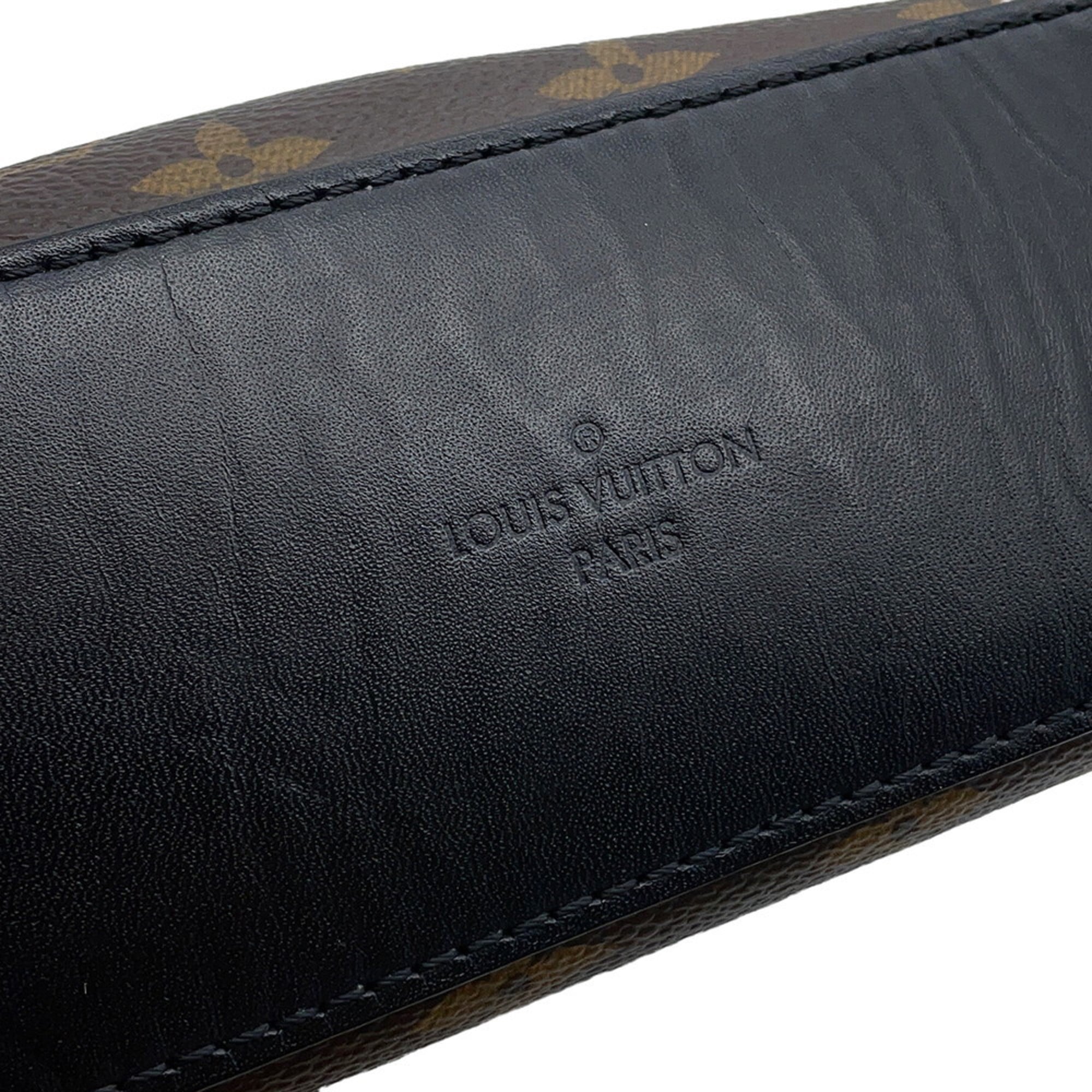 Louis Vuitton Black Monogram Noir Monogram Leather Shoulder Bag