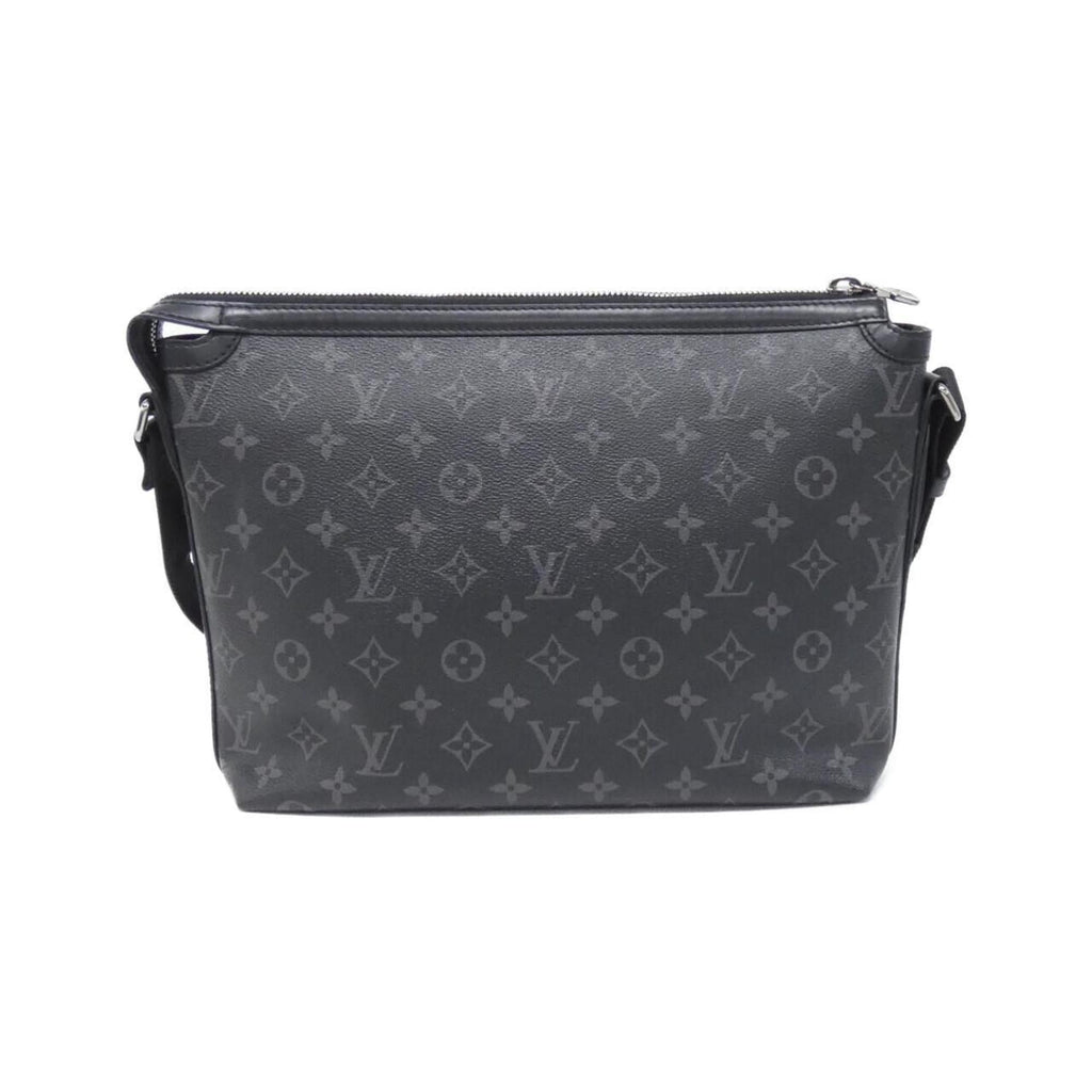 Louis Vuitton Black Coated Canvas Shoulder Bag