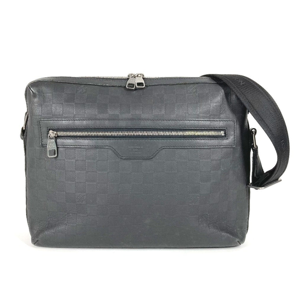 Louis Vuitton Black Galle Onyx Damier Infini Messenger Bag Shoulder Bag