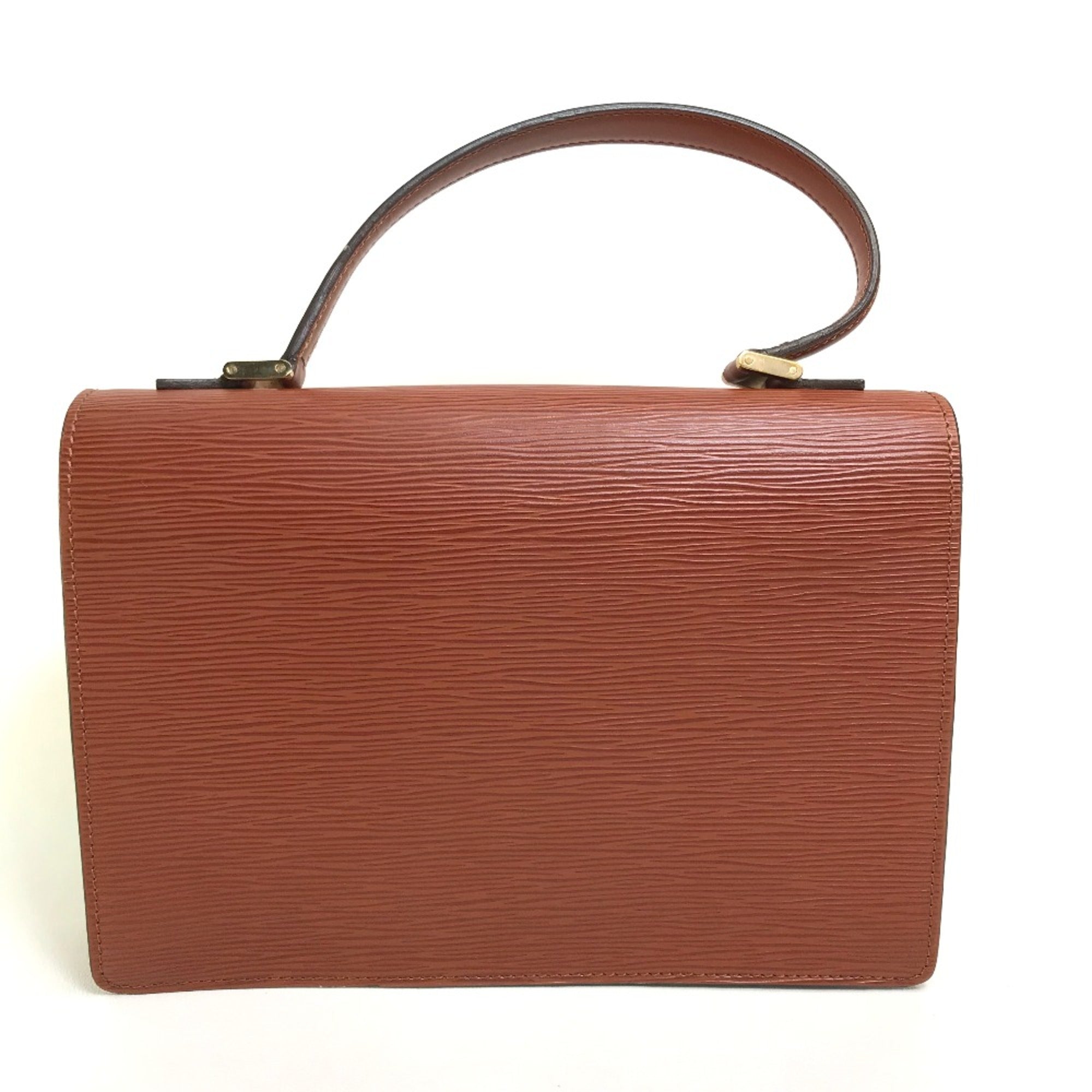 Louis Vuitton Brown Leather Handbag