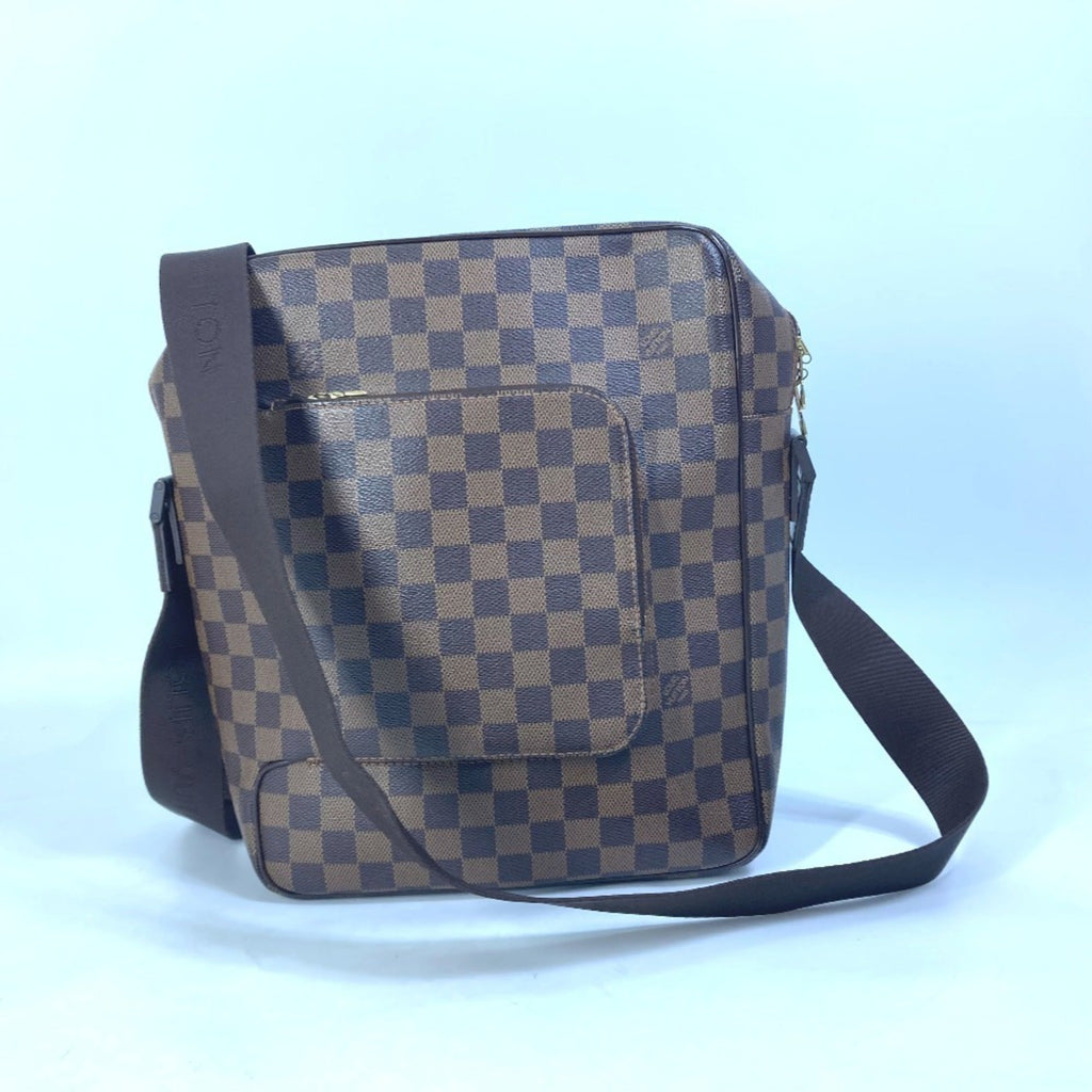 Louis Vuitton Brown Damier Canvas Ebene Damier Canvas Shoulder Bag