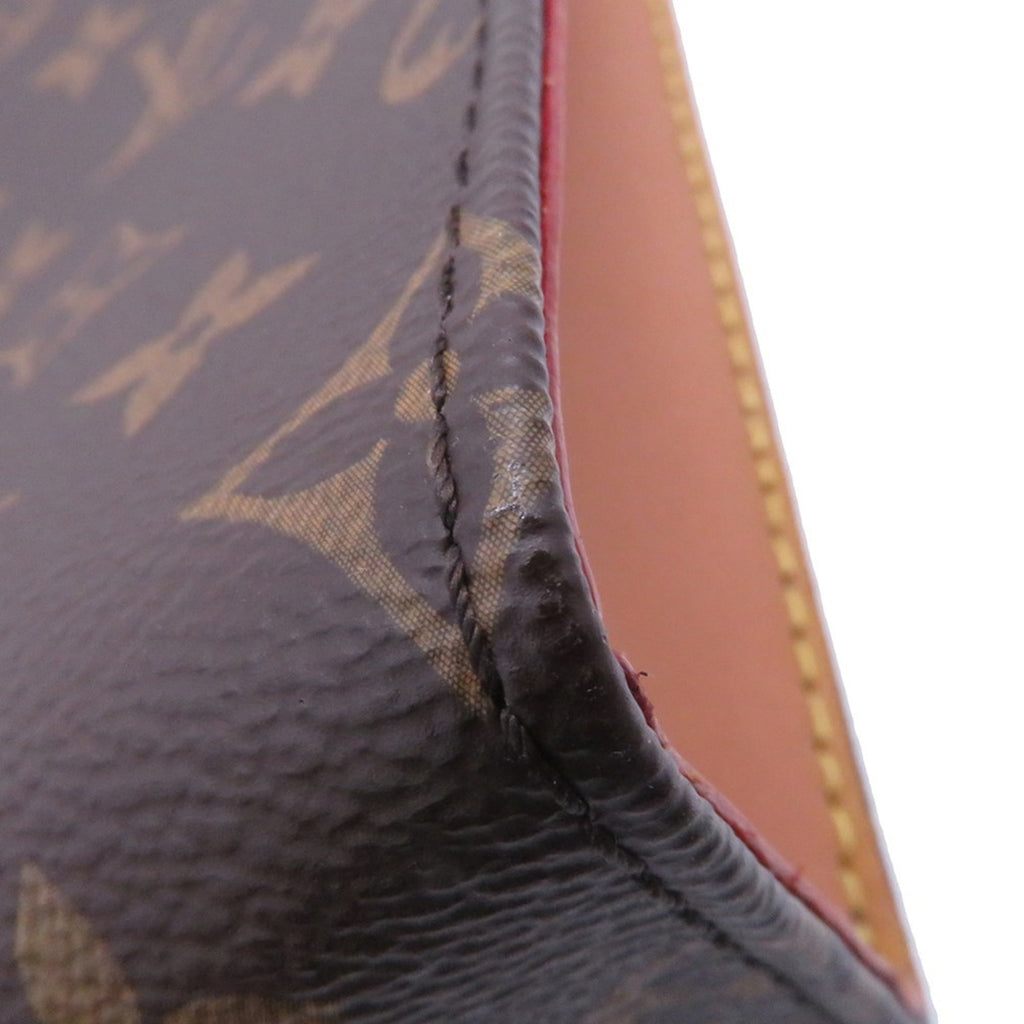 Louis Vuitton Brown Monogram Monogram Clutch Bag Pouch Shoulder Bag