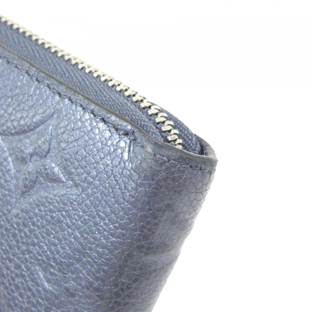 Louis Vuitton Navy Leather Long Wallet