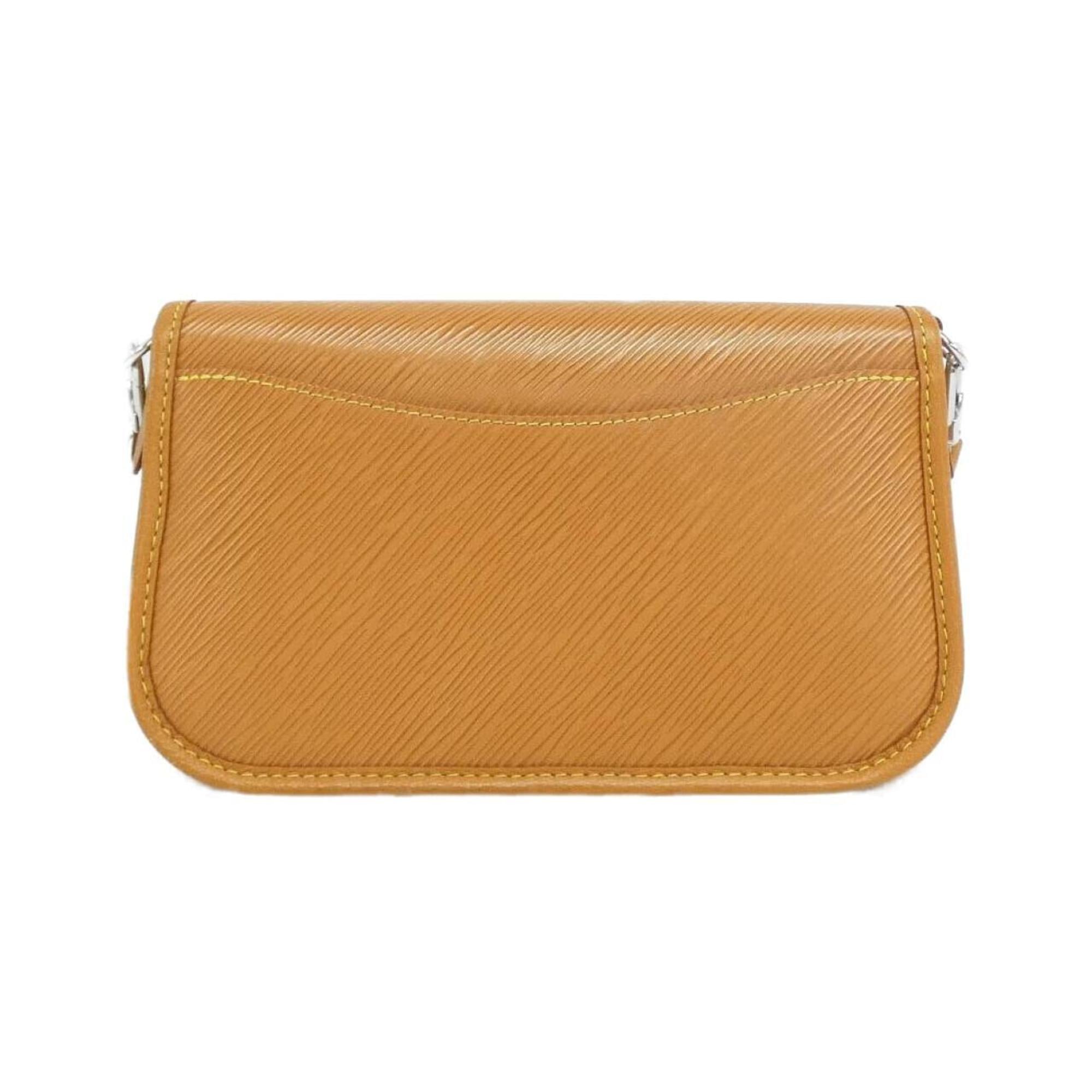 Louis Vuitton Silver Leather Shoulder Bag