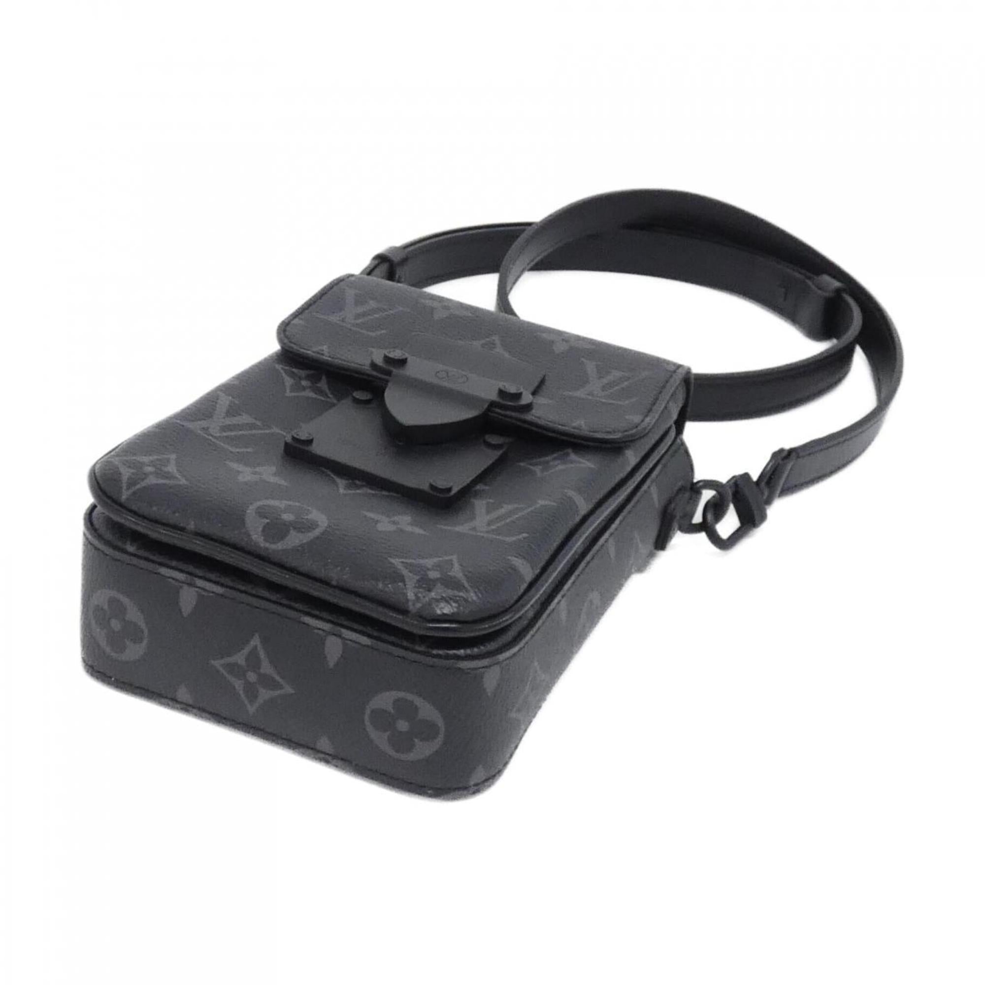 Louis Vuitton Monogram Eclipse Black Coated Canvas Shoulder Bag
