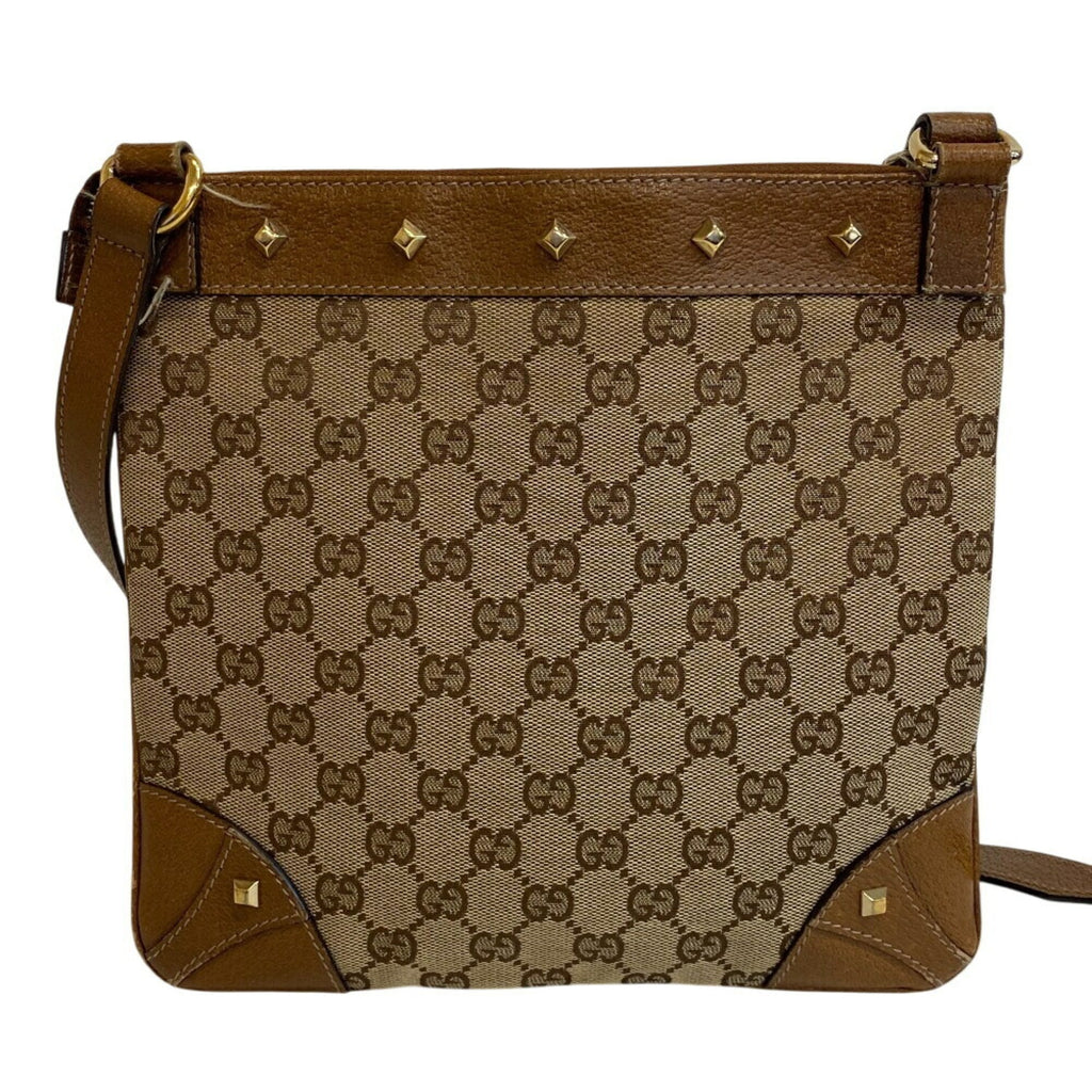 Gucci Brown Gg Canvas Shoulder Bag (Pre-Owned)