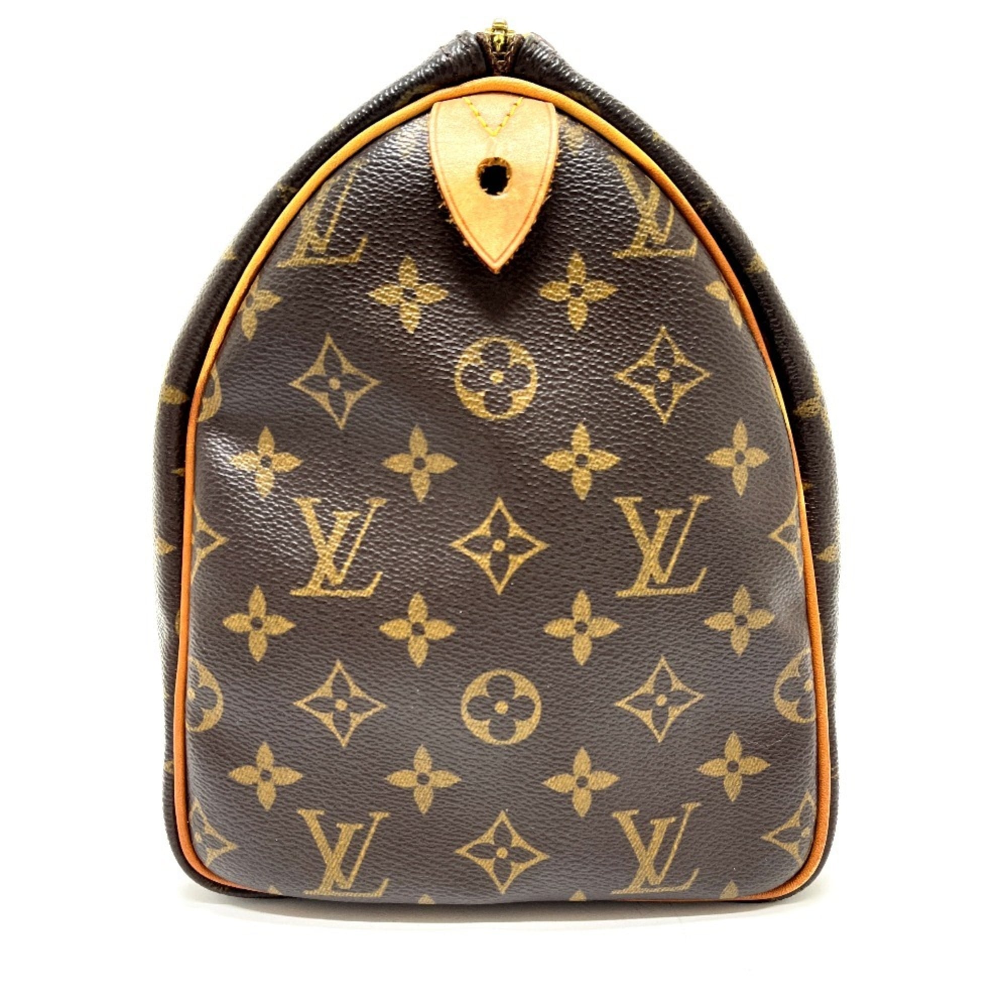 Louis Vuitton Brown Monogram Canvas Boston Bag Handbag