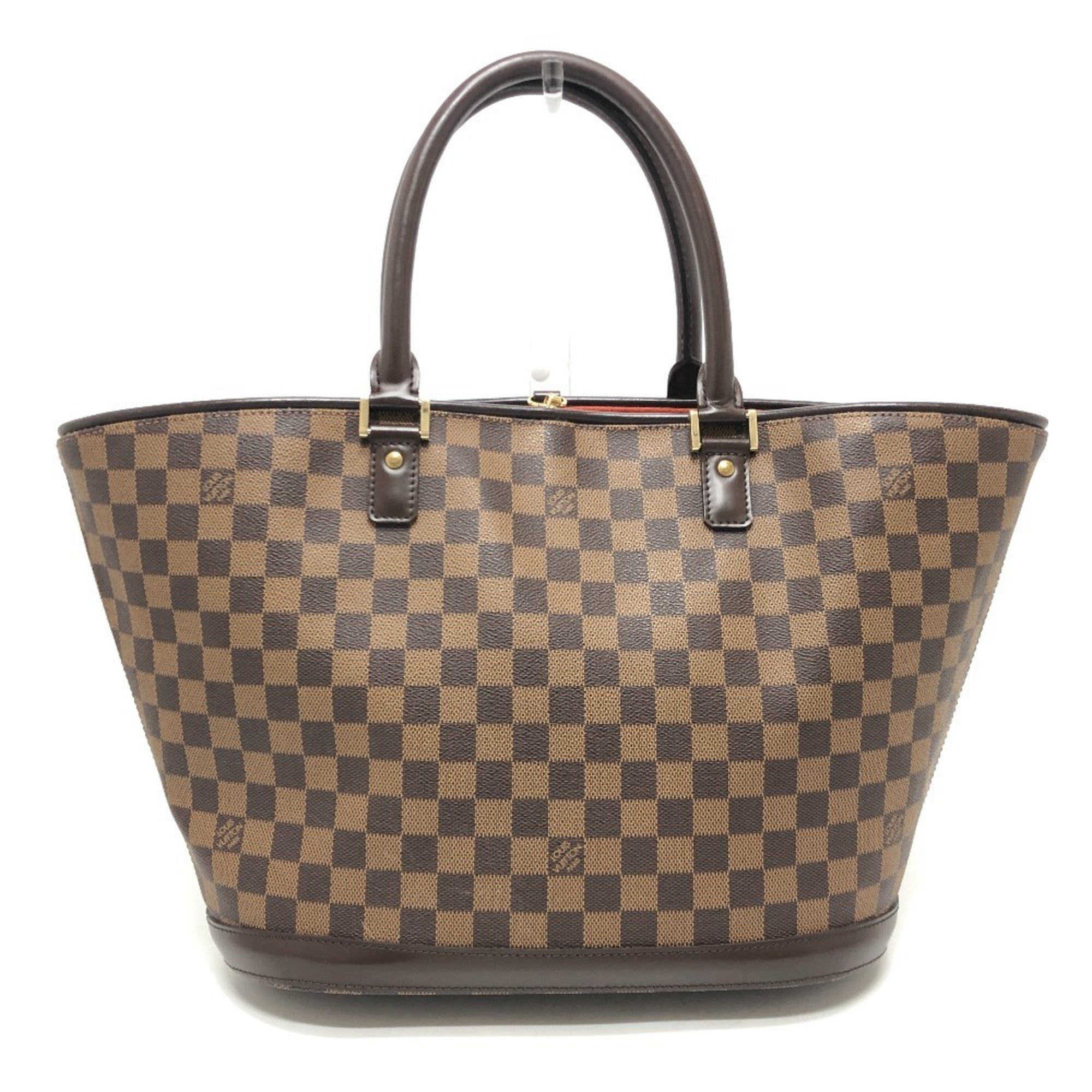 Louis Vuitton Ebene Damier Canvas Handbag Tote Bag