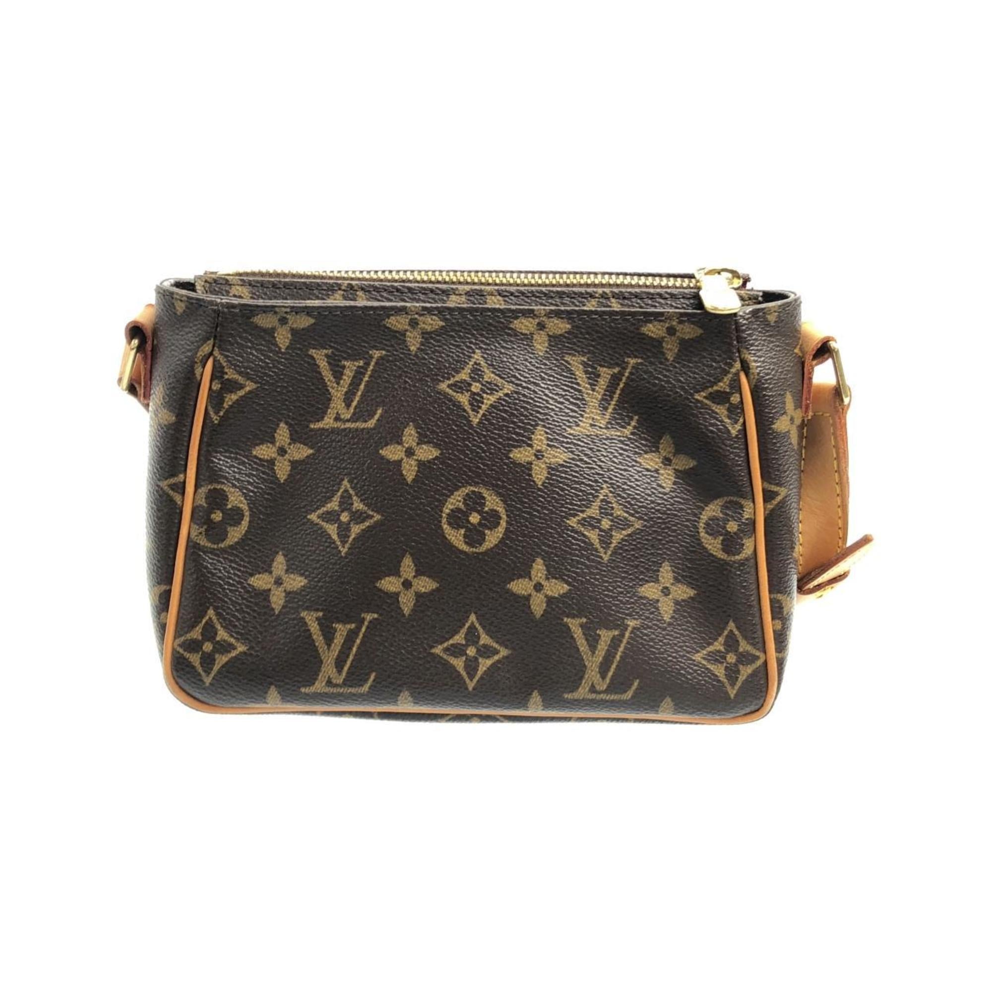 Louis Vuitton Marron Coated Canvas Shoulder Bag