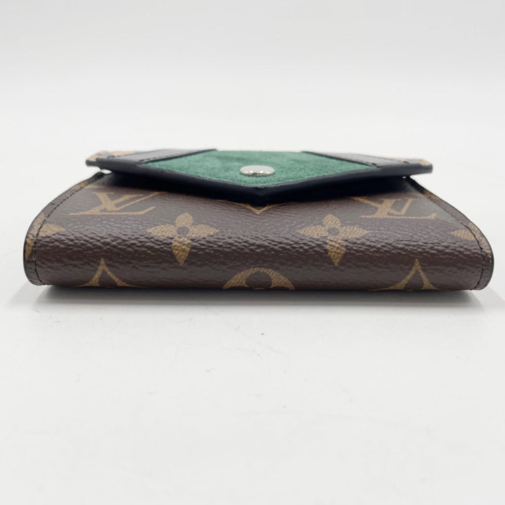 Louis Vuitton Brown Pvc Cuir Ombre Leather Wallet (Tri-Fold)