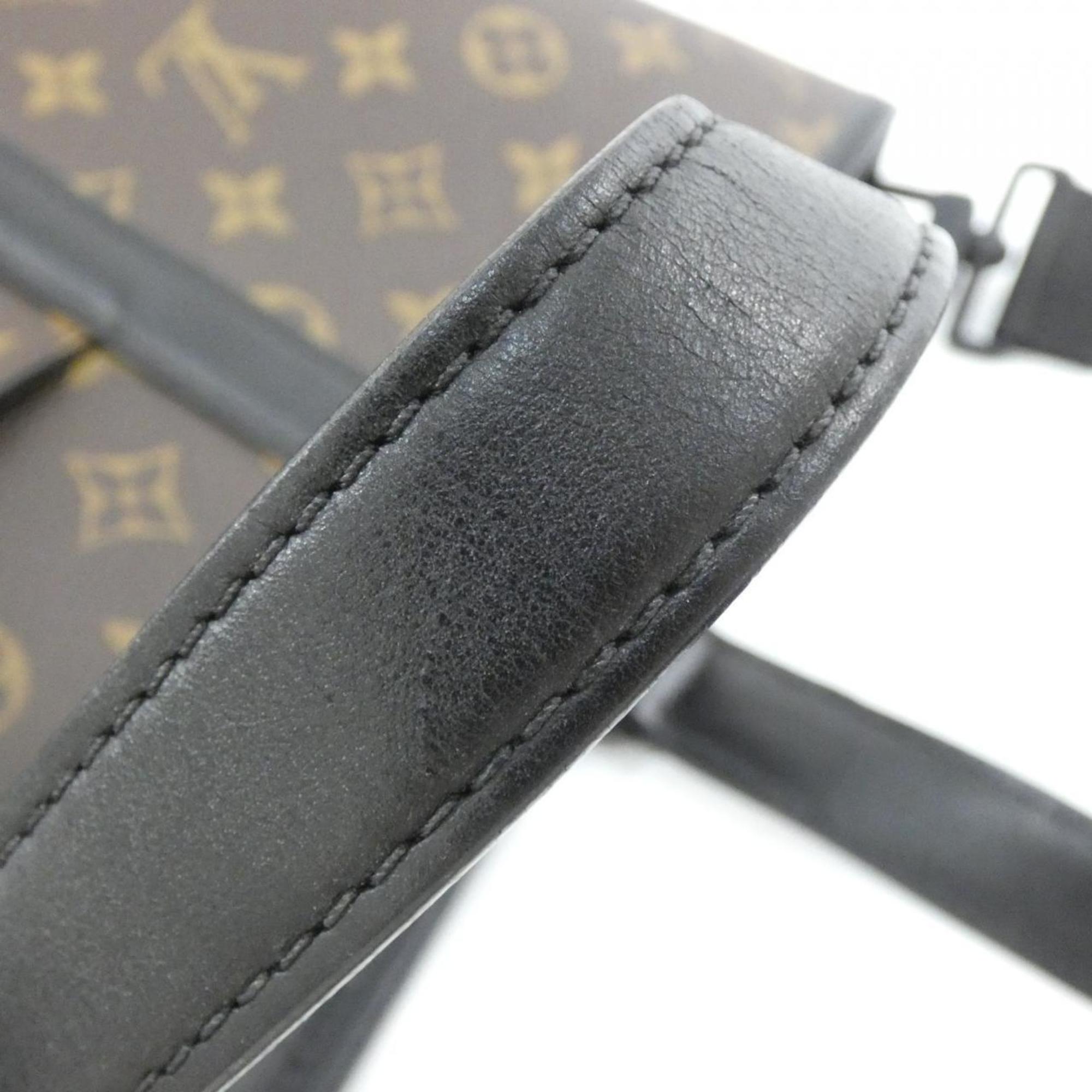 Louis Vuitton Marron Coated Canvas Handbag Pouch