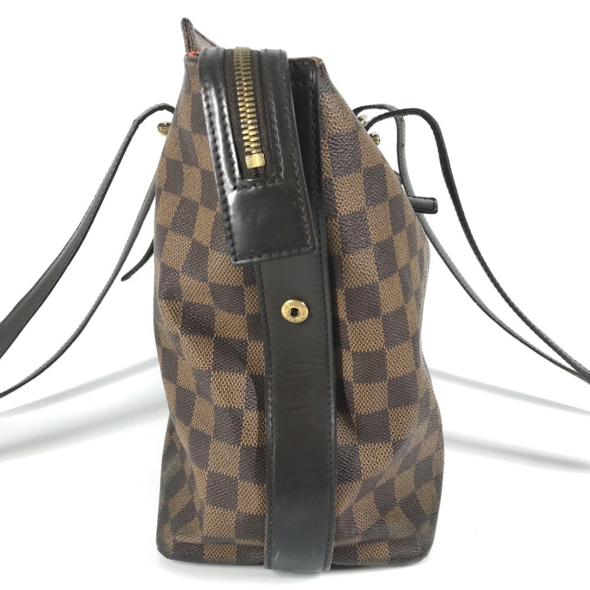 Louis Vuitton Brown Damier Canvas Shoulder Bag Tote Bag