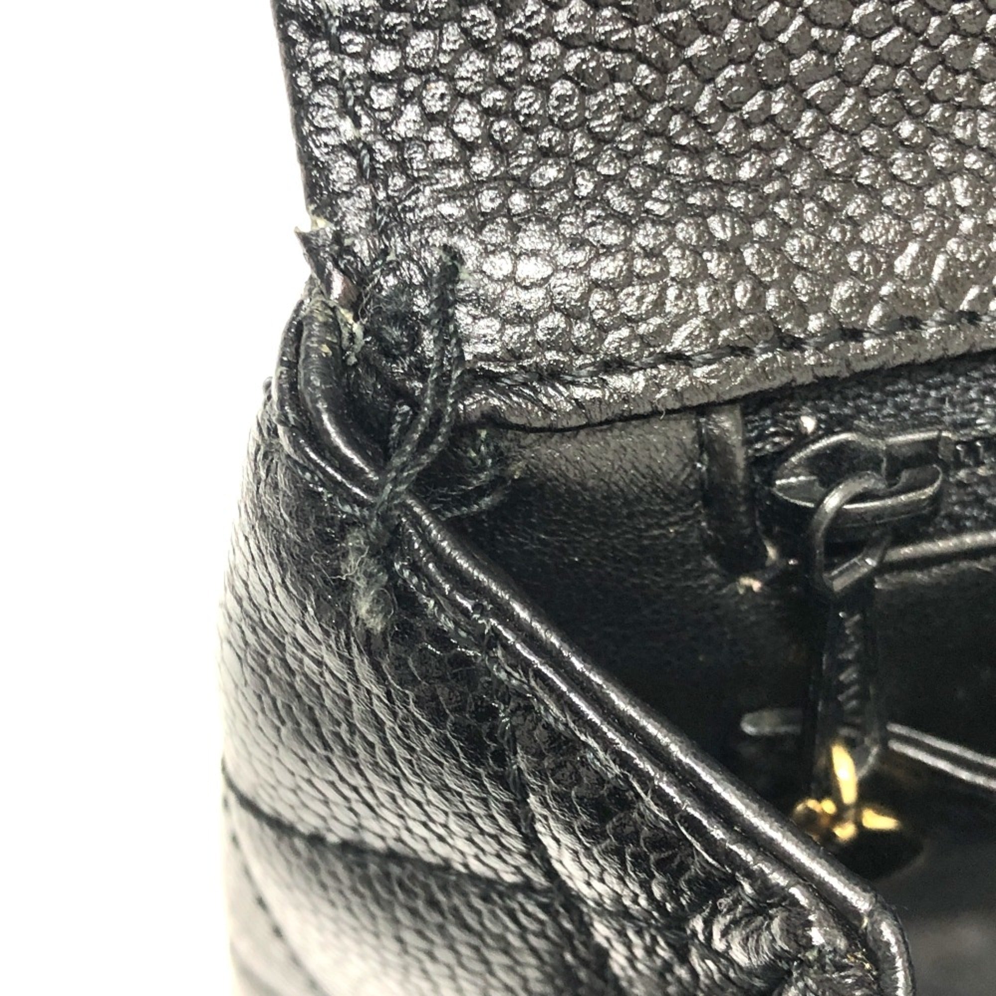 Chanel Black Leather Handbag