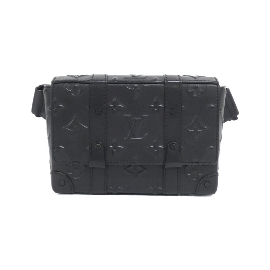 Louis Vuitton Monogram Black Leather Shoulder Bag
