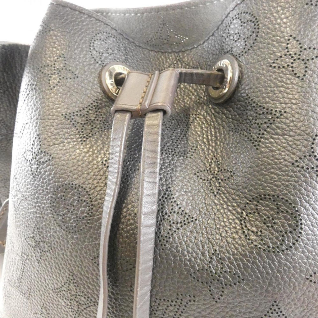 Louis Vuitton Black Leather Shoulder Bag