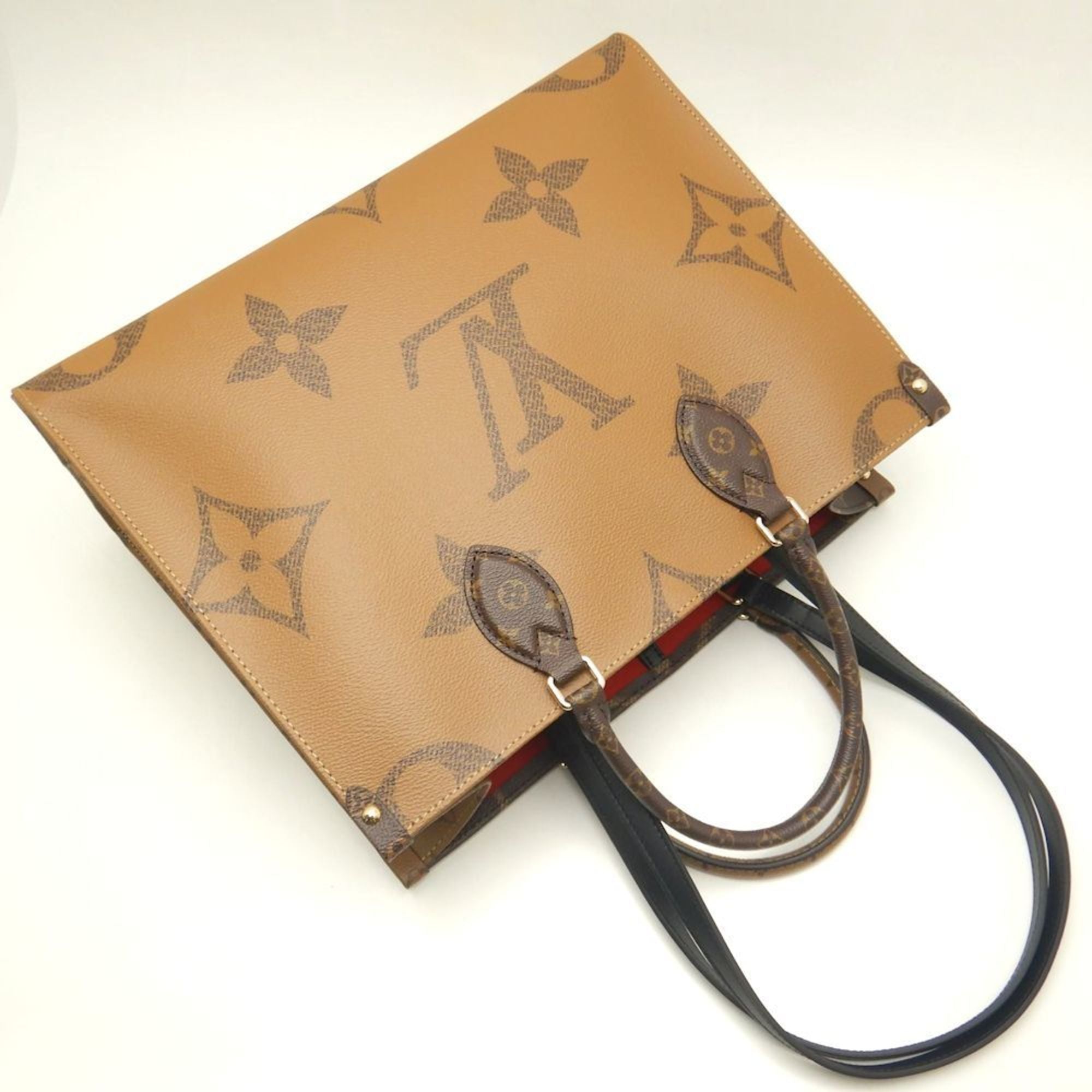 Louis Vuitton Brown Pvc Tote Bag