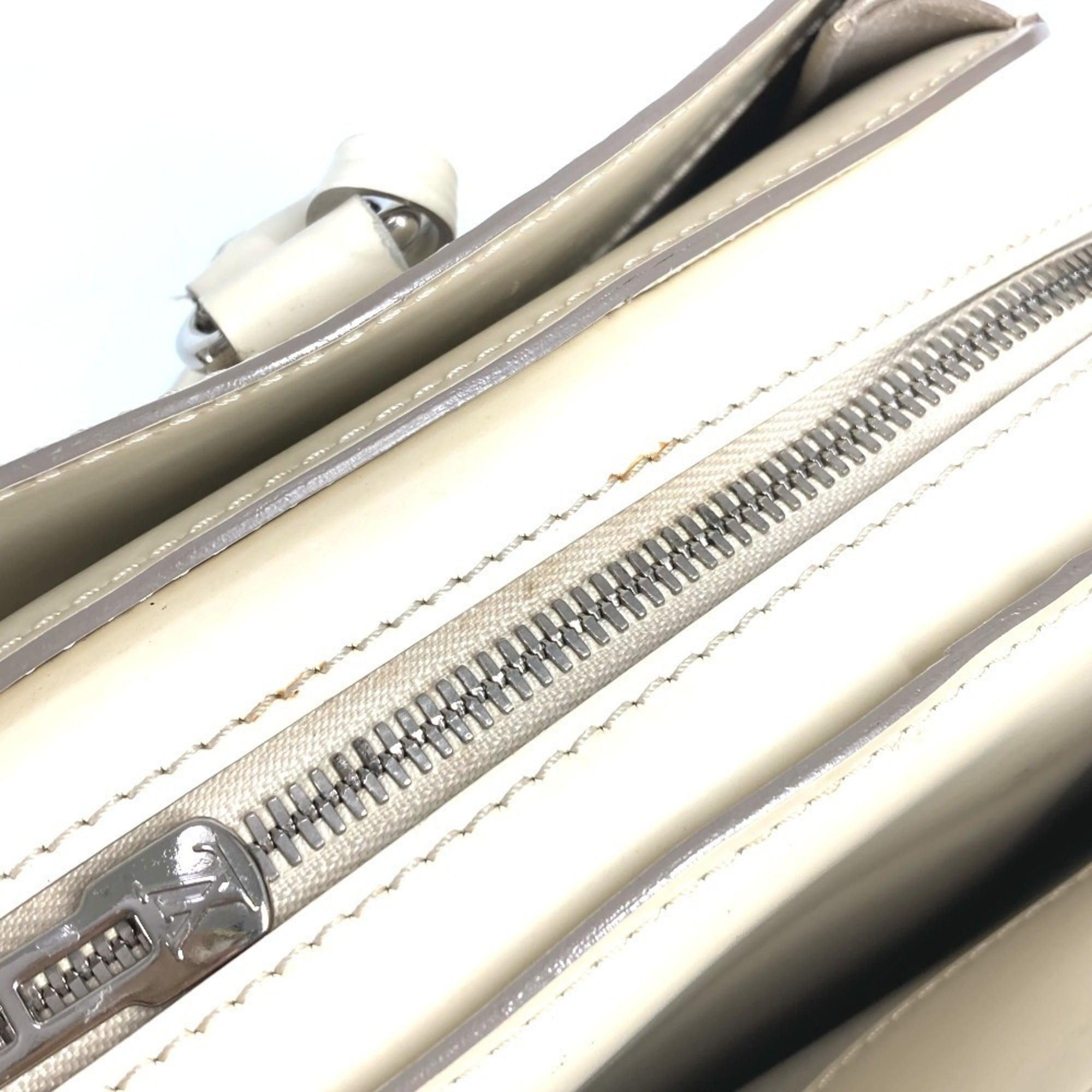 Louis Vuitton Lv Off White White Epi Leather Handbag Tote Bag