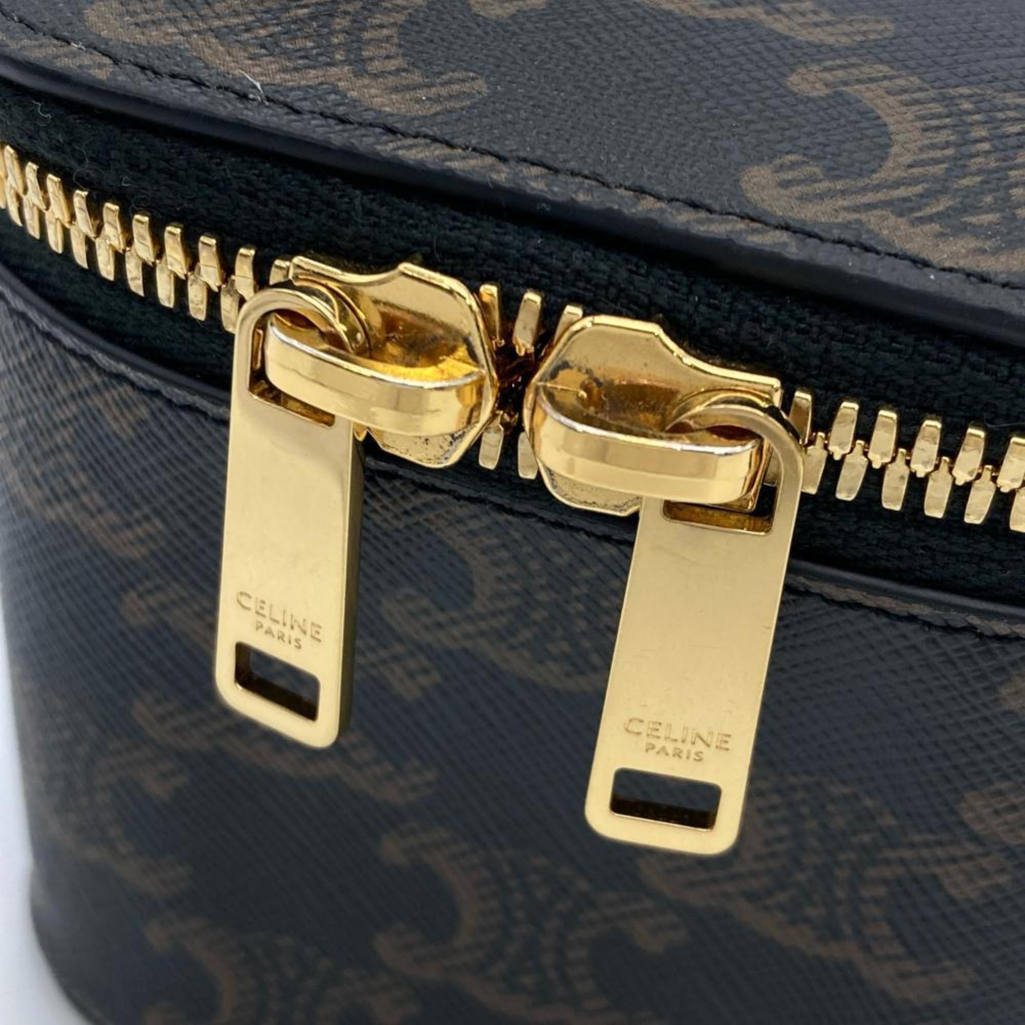Celine Pvc Shoulder Bag Vanity Bag