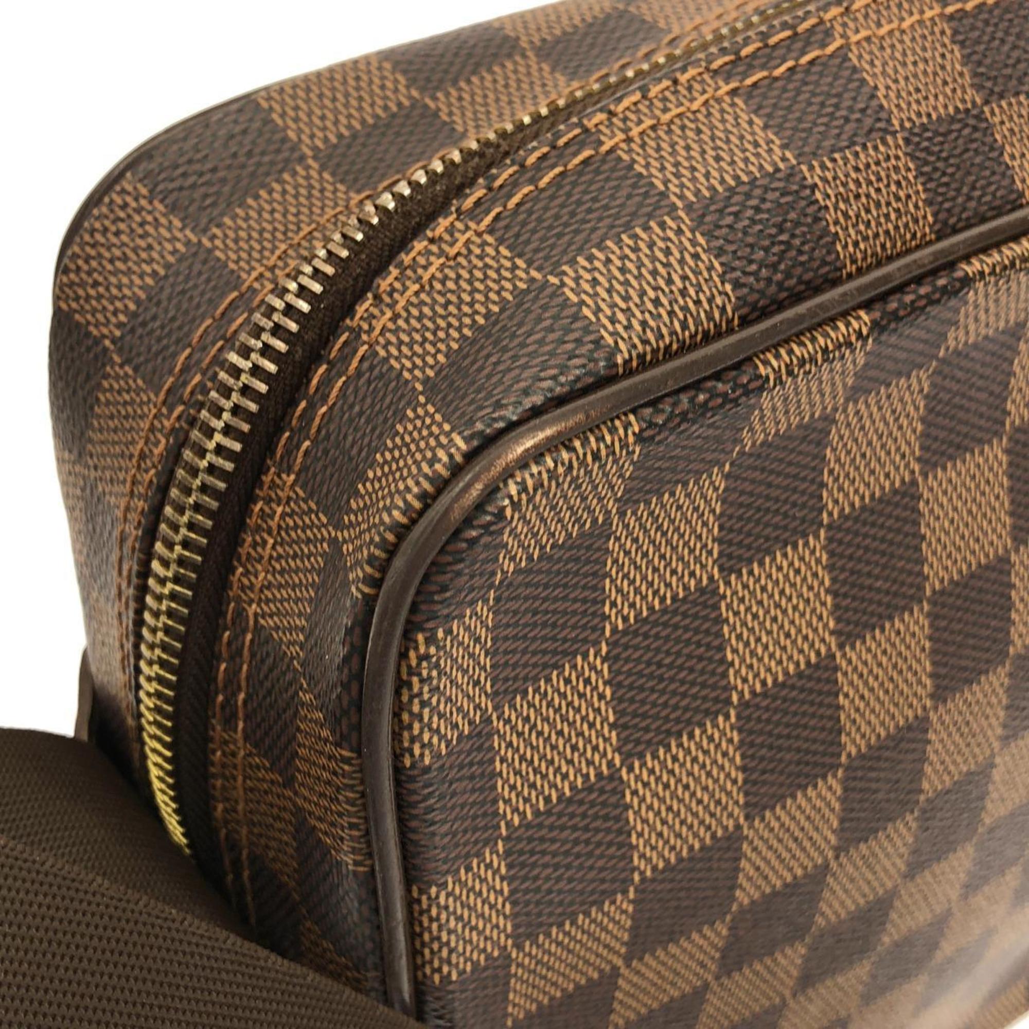 Louis Vuitton Ebene Coated Canvas Shoulder Bag