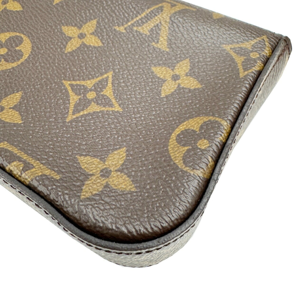 Louis Vuitton Brown Monogram Pochette Shoulder Bag