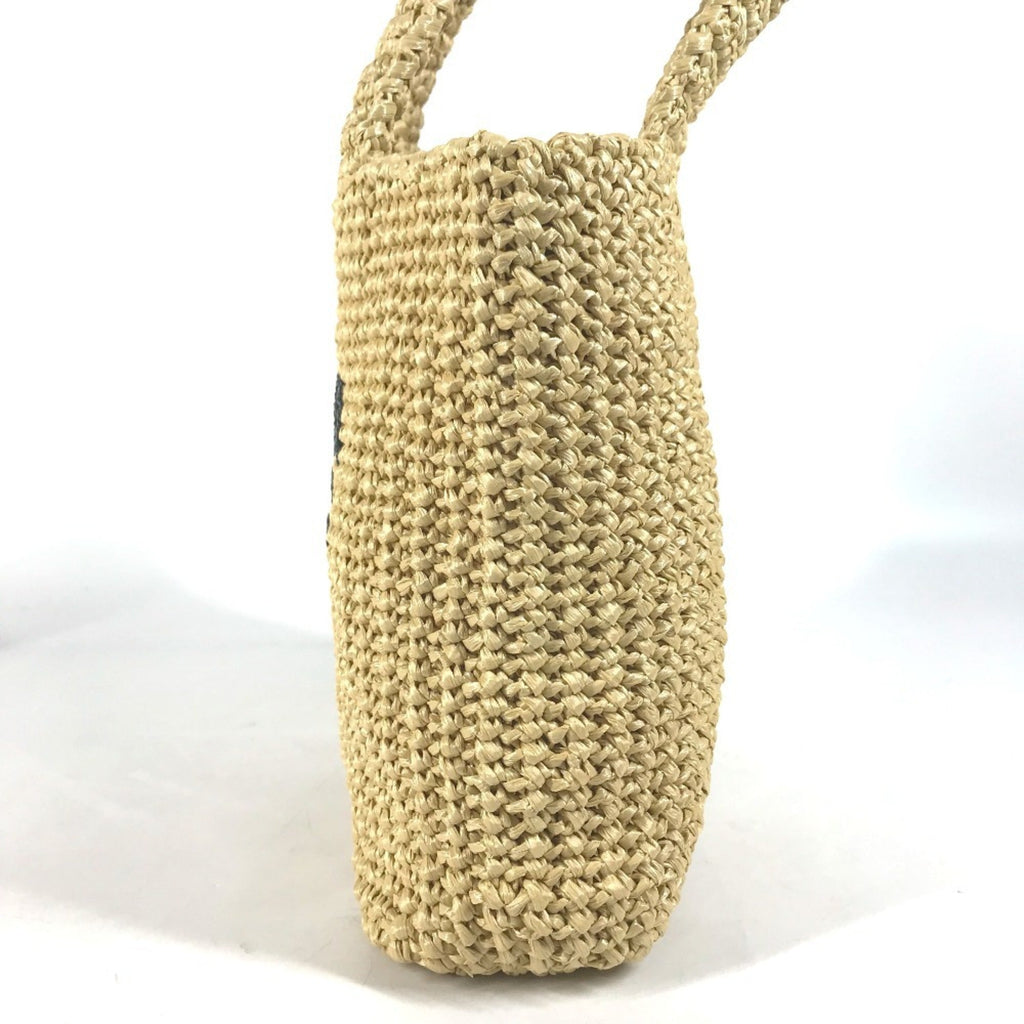 Prada Raffia Handbag Tote Bag