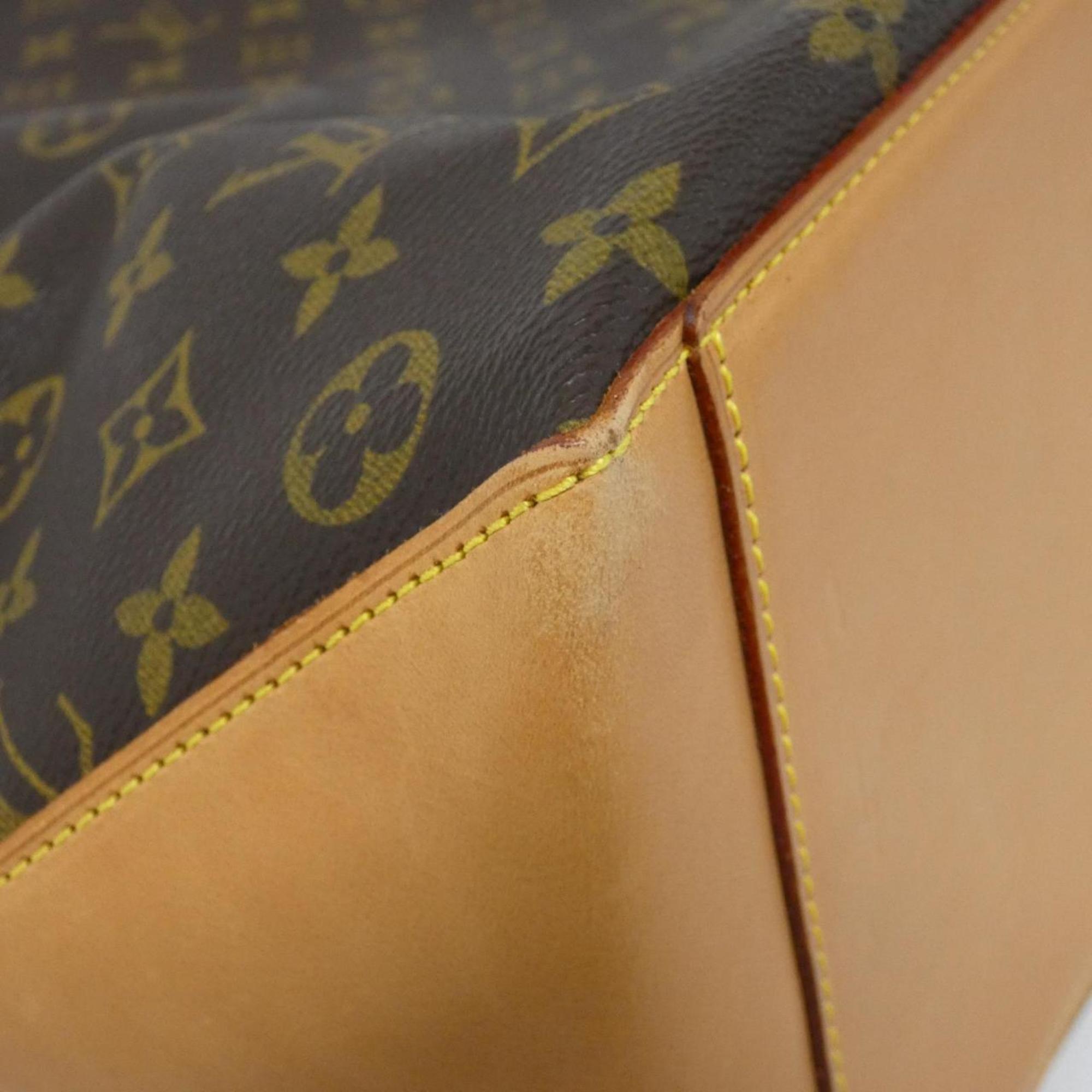 Louis Vuitton Marron Coated Canvas Handbag