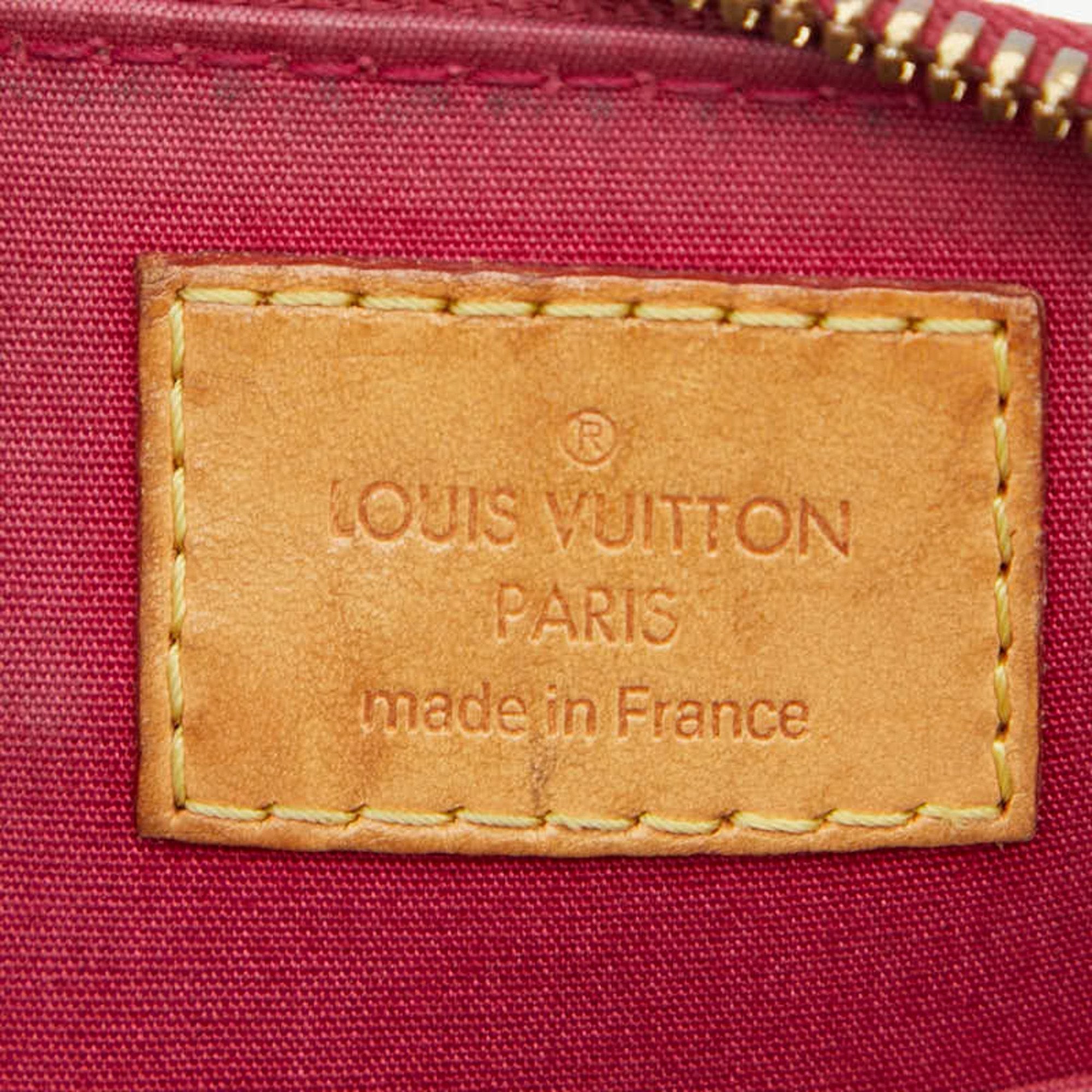 Louis Vuitton Pomme D'amour Red Color Patent Leather Handbag Shoulder Bag