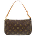 Louis Vuitton Brown Monogram Monogram Pochette Pouch