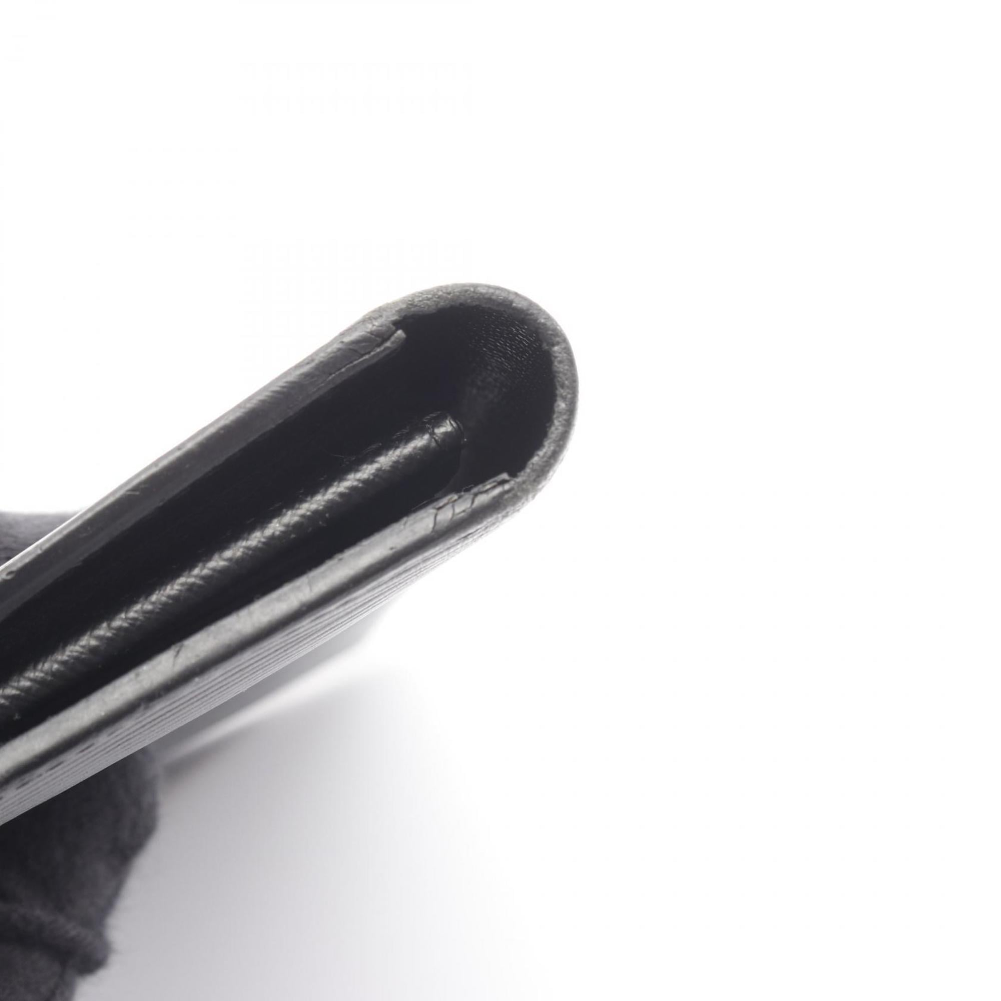 Louis Vuitton Epi Black Epi Leather Long Wallet
