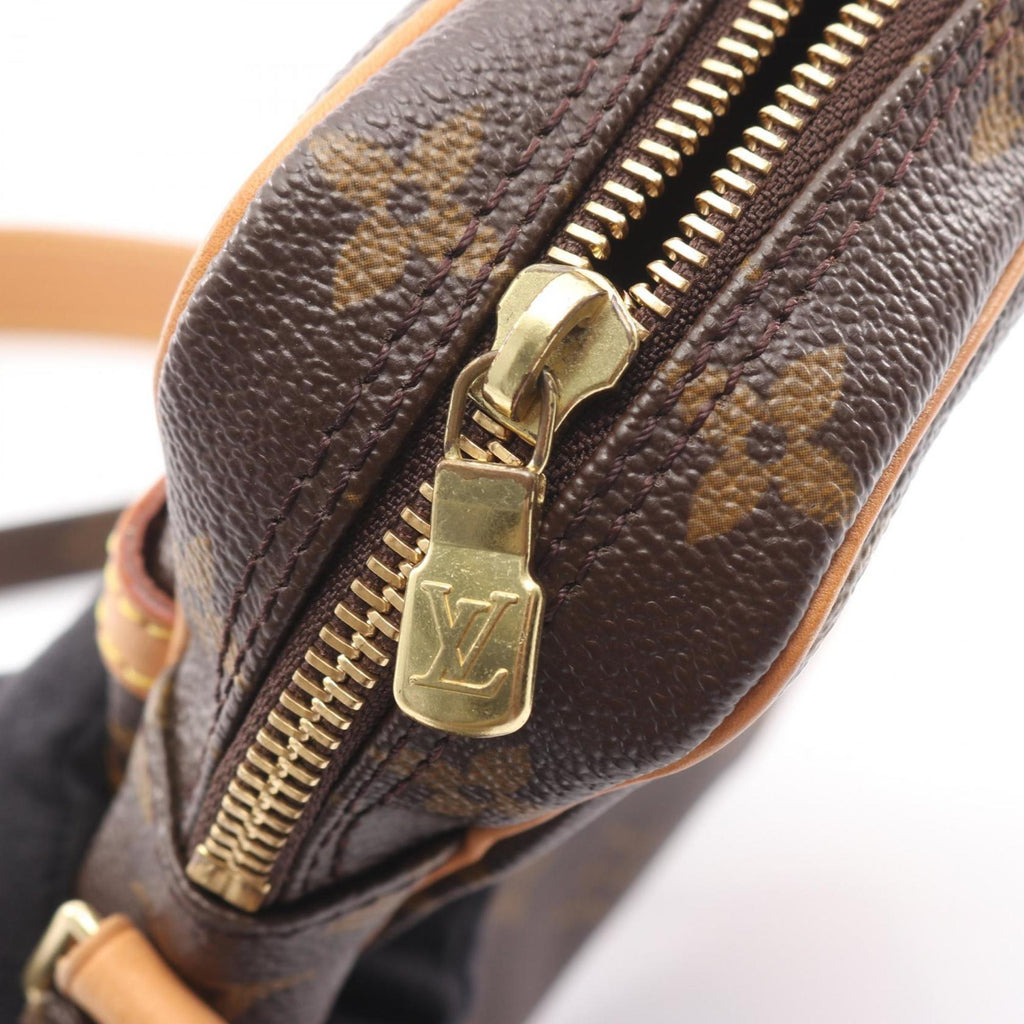Louis Vuitton Brown Pvc Leather Shoulder Bag