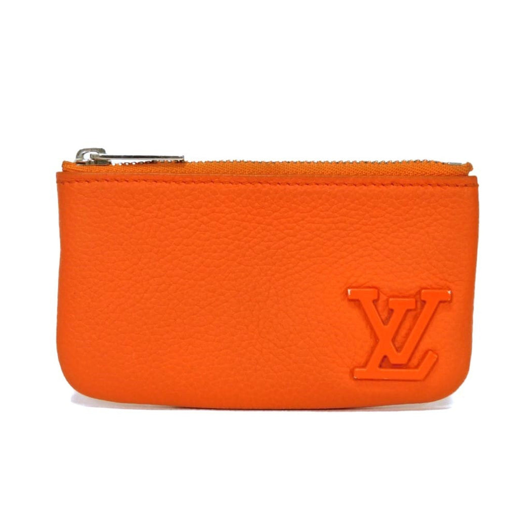 Louis Vuitton Orange Coin Purse/Coin Case