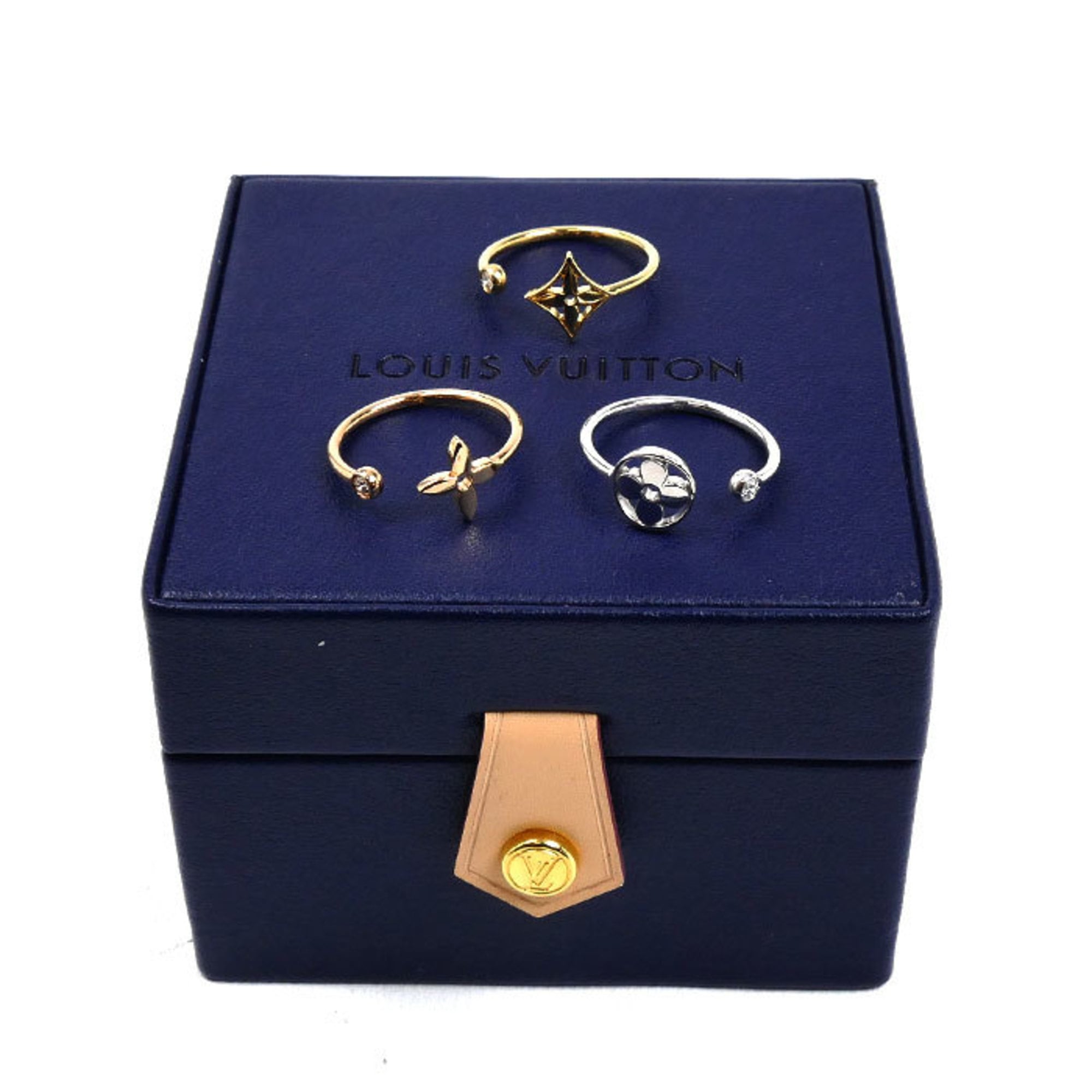 Louis Vuitton Yellow Gold (18K) Pink Gold (18K) White Gold (18K) Band Ring