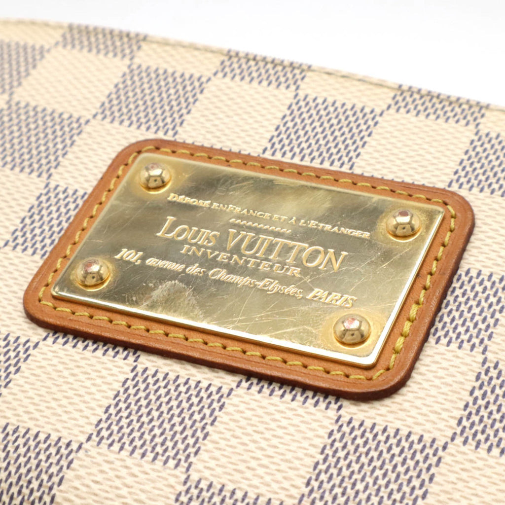 Louis Vuitton Damier Azur Ivory Pvc Shoulder Bag