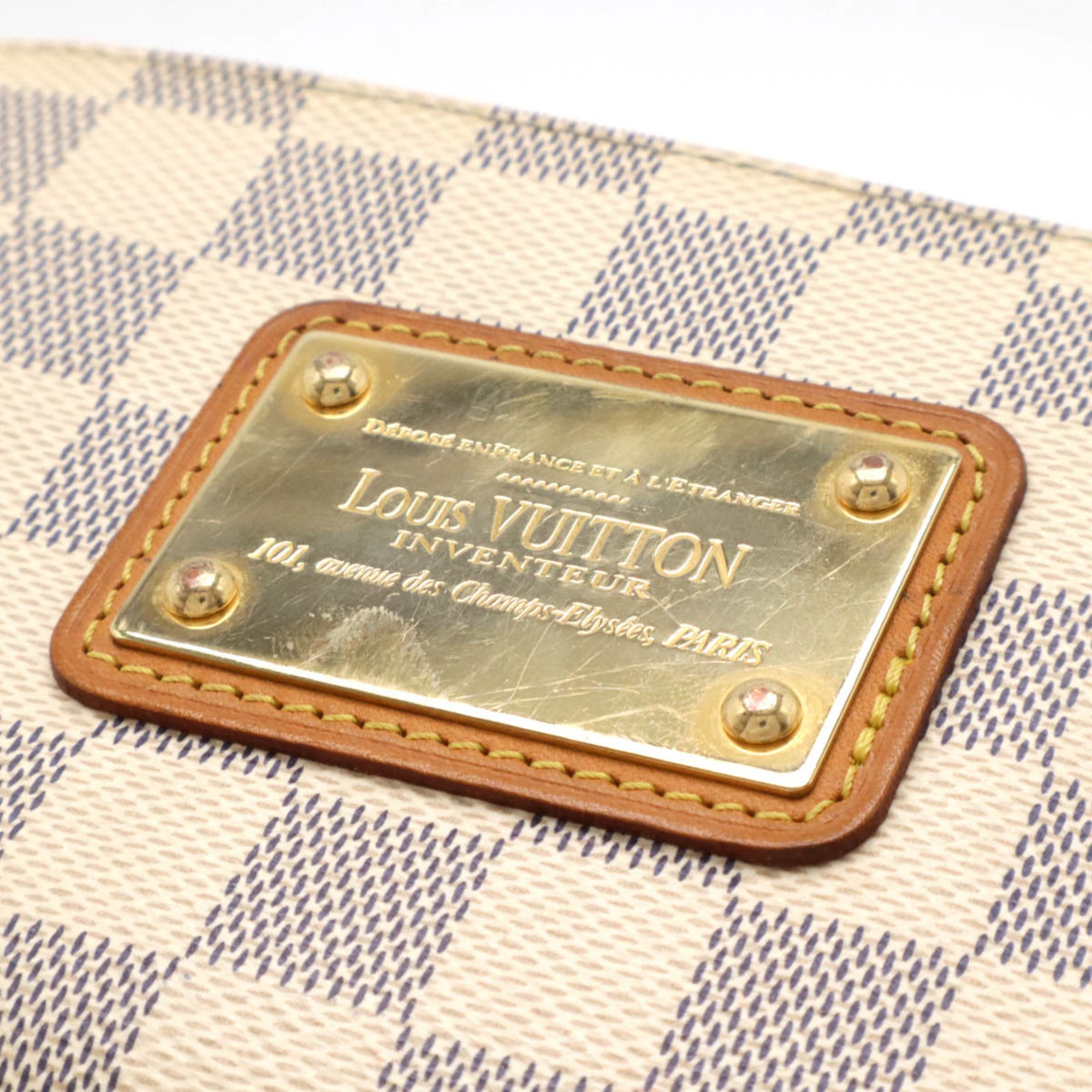 Louis Vuitton Damier Azur Ivory Pvc Shoulder Bag