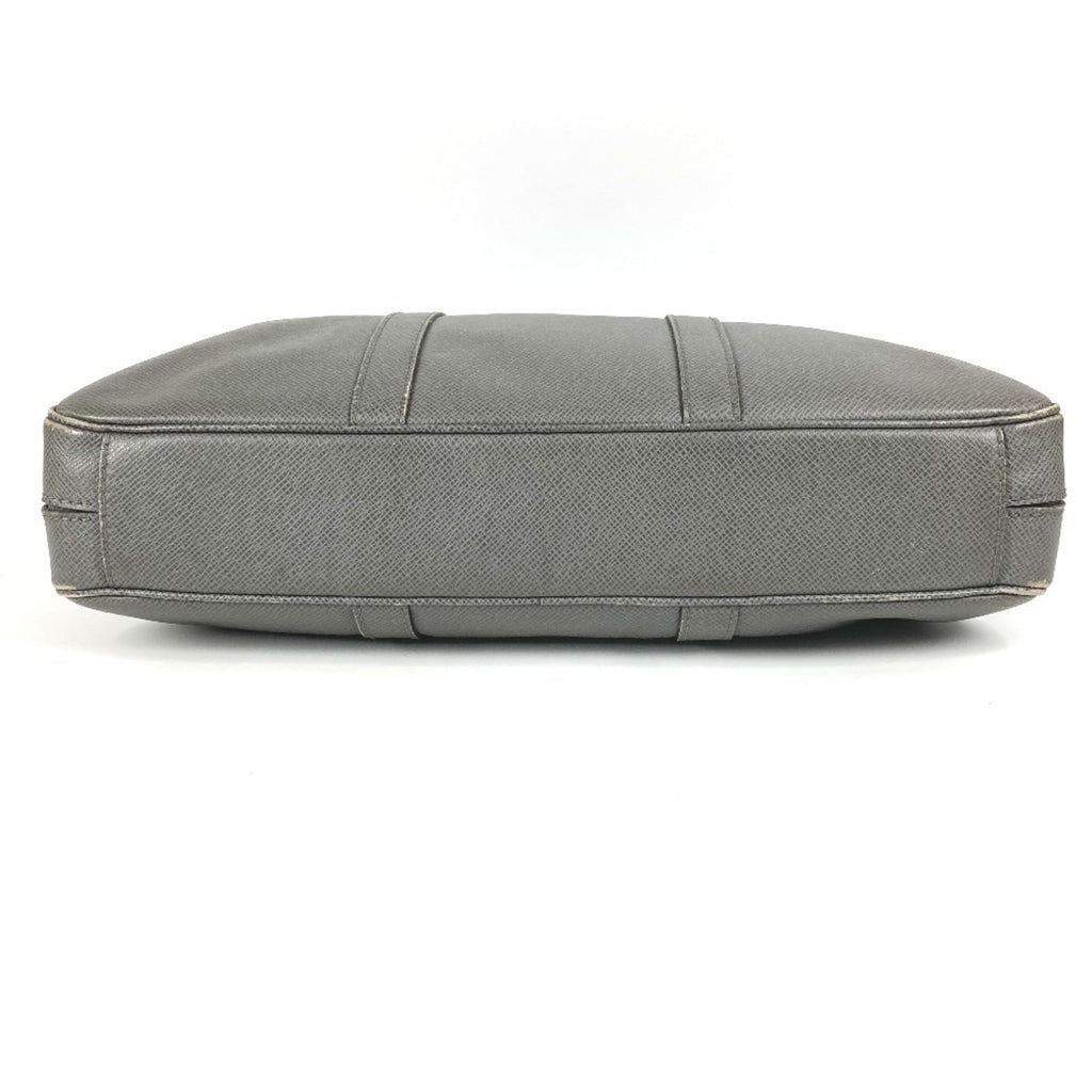 Louis Vuitton Galle Glacier Gray Taiga Leather Handbag Tote Bag